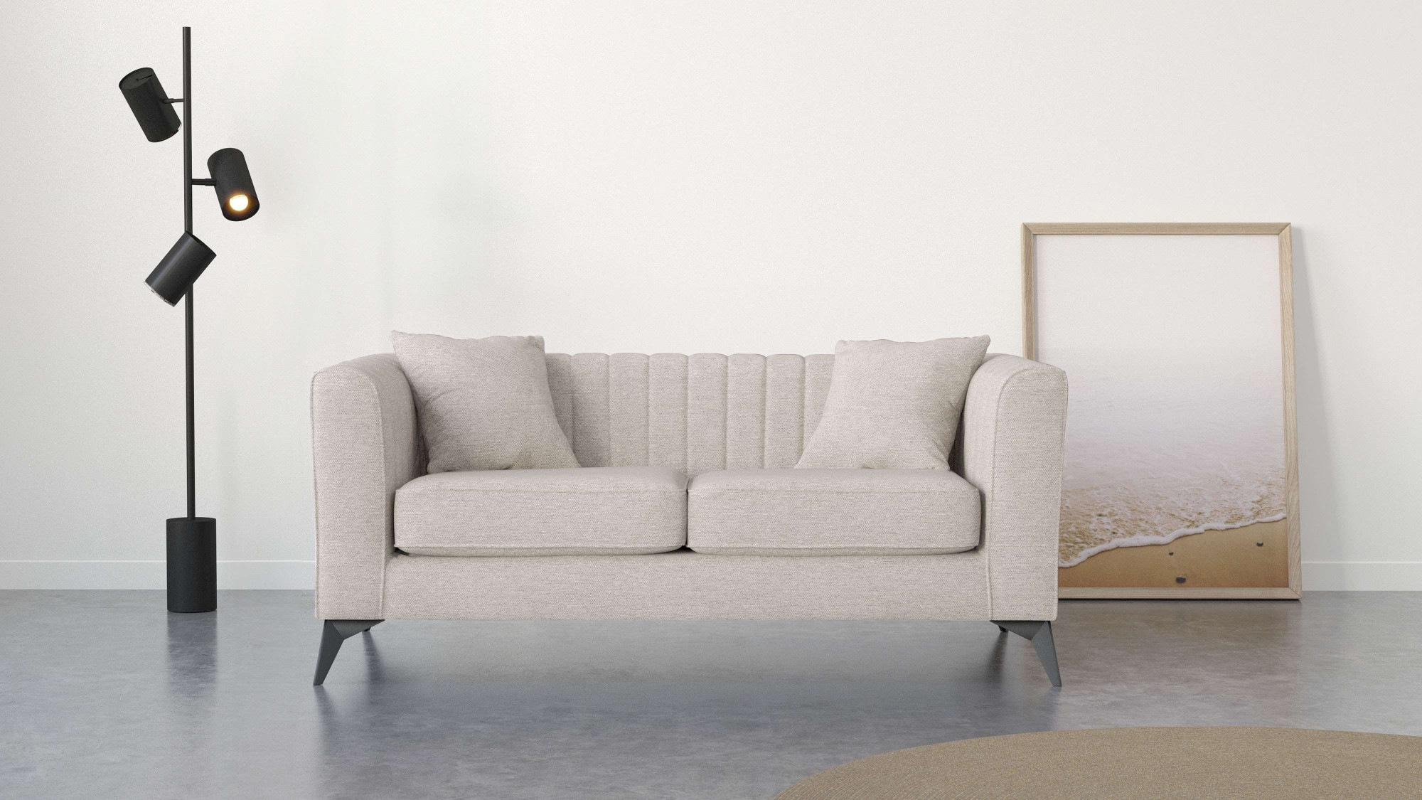 Places of Style 2-Sitzer »MATTHEW elegantes Designsofa, Maße B/T/H: 170/86/ günstig online kaufen