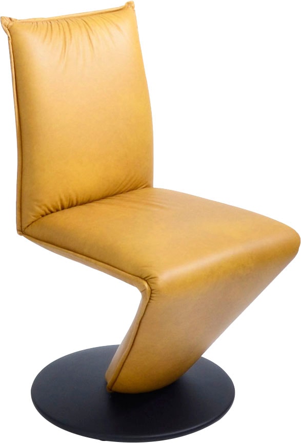 K+W Komfort & Wohnen Drehstuhl »Drive«, Flachgewebe 775, Stuhl mit  federnder Sitzschale, Drehteller in Metall schwarz Struktur online kaufen