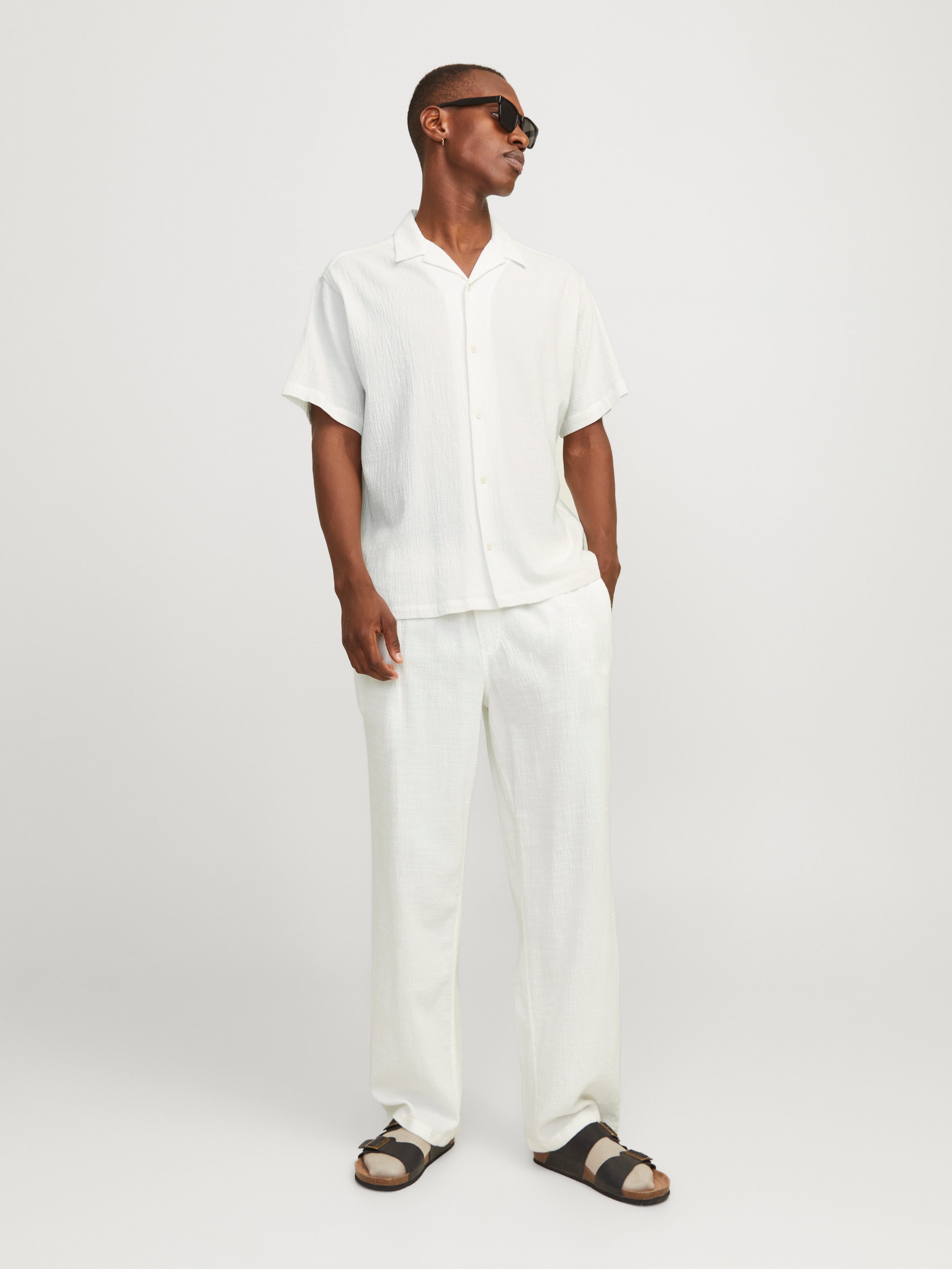Jack & Jones Kurzarmhemd »JORLUKE CRINKLE RESORT SHIRT SS SN«