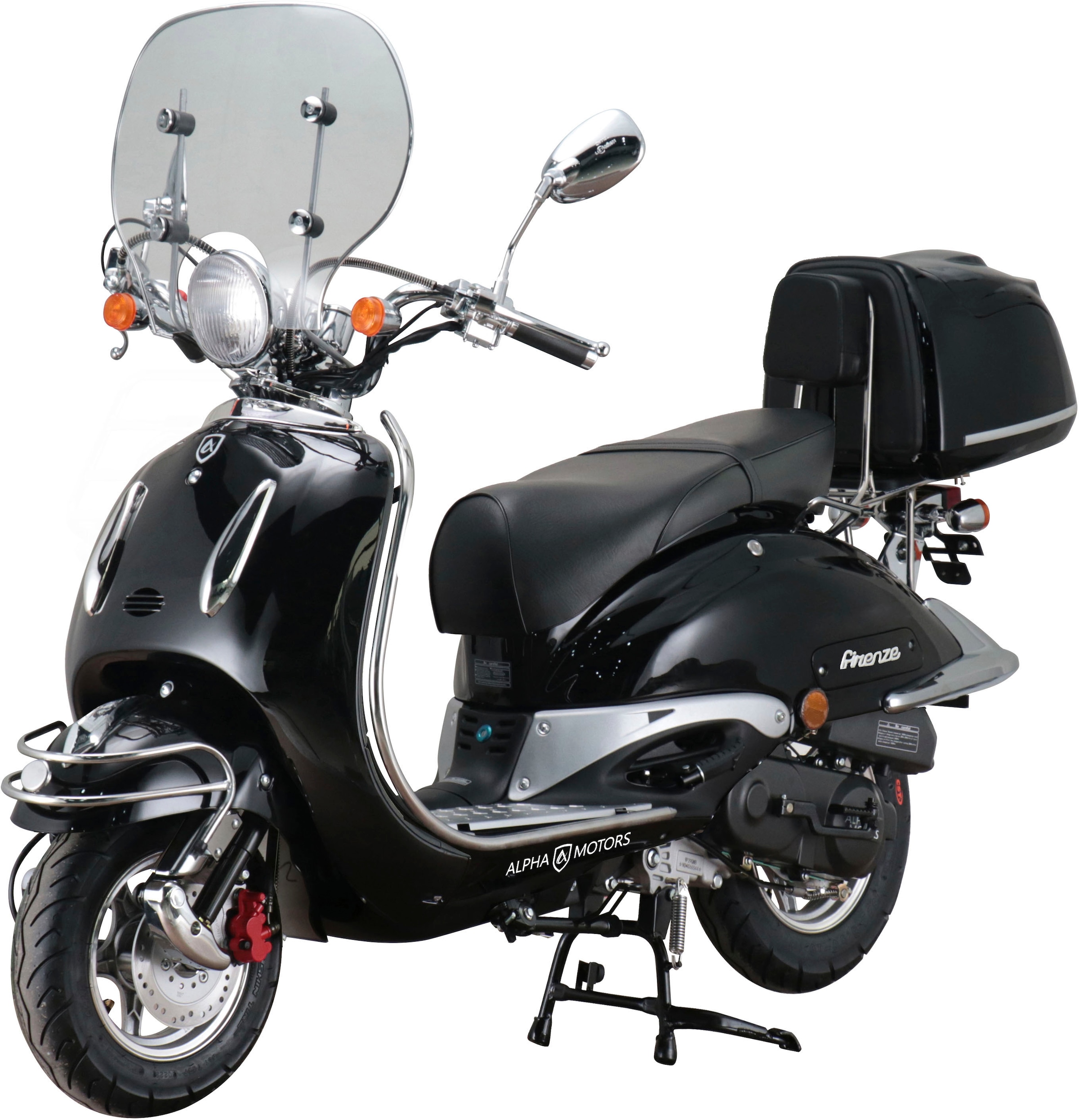 Alpha Motors Motorroller »Firenze Limited« 50 cm³ 25 km/h Euro 5 2,72 im Retro-Look