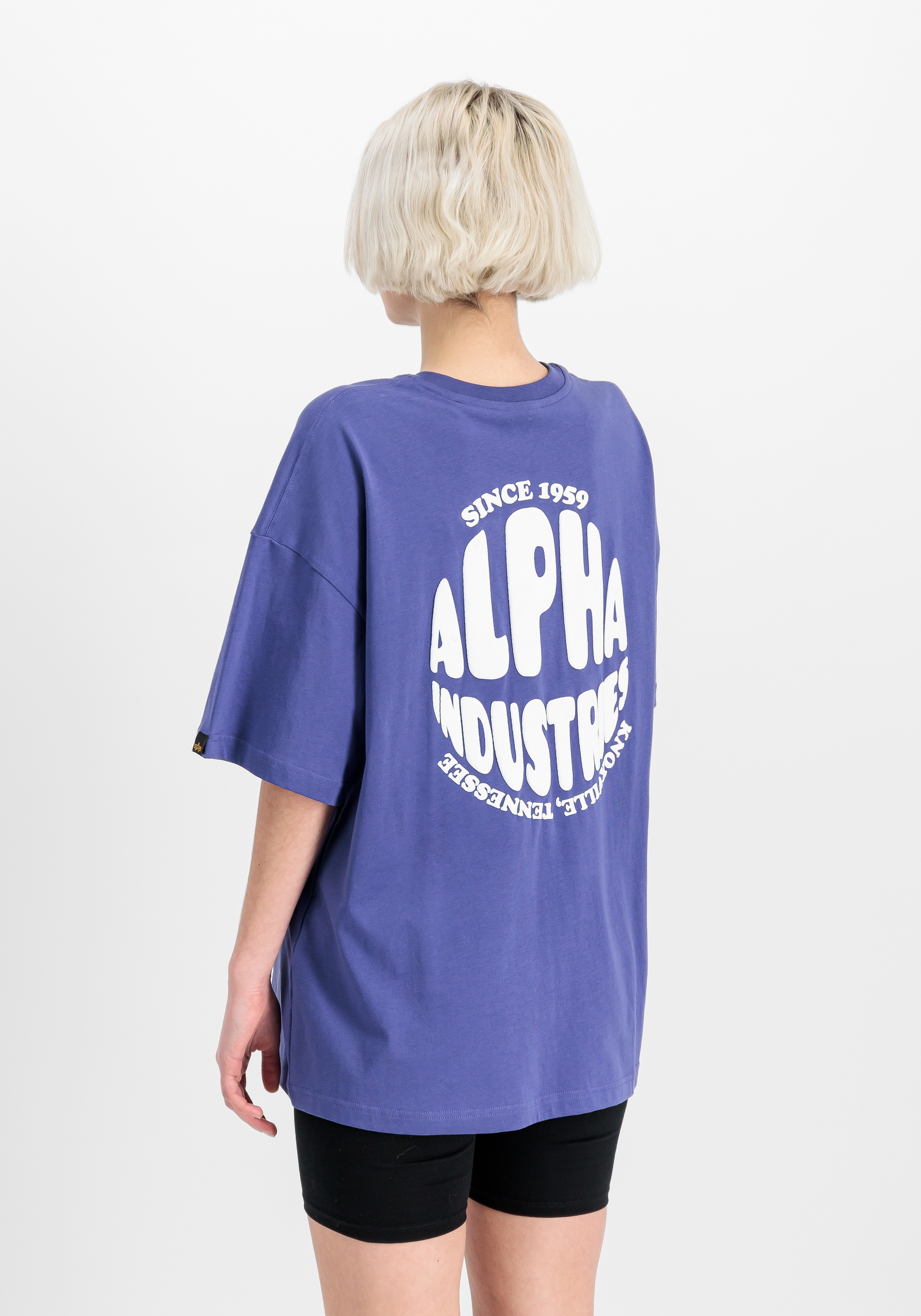 Alpha Industries T-Shirt »Alpha Industries Women - T-Shirts Logo Backprint T-Shirt W«