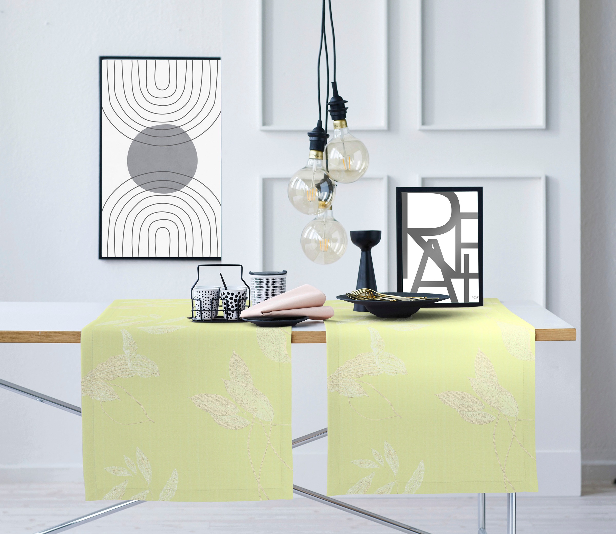 APELT Tischläufer »1602 LOFT STYLE« Jacquardgewebe