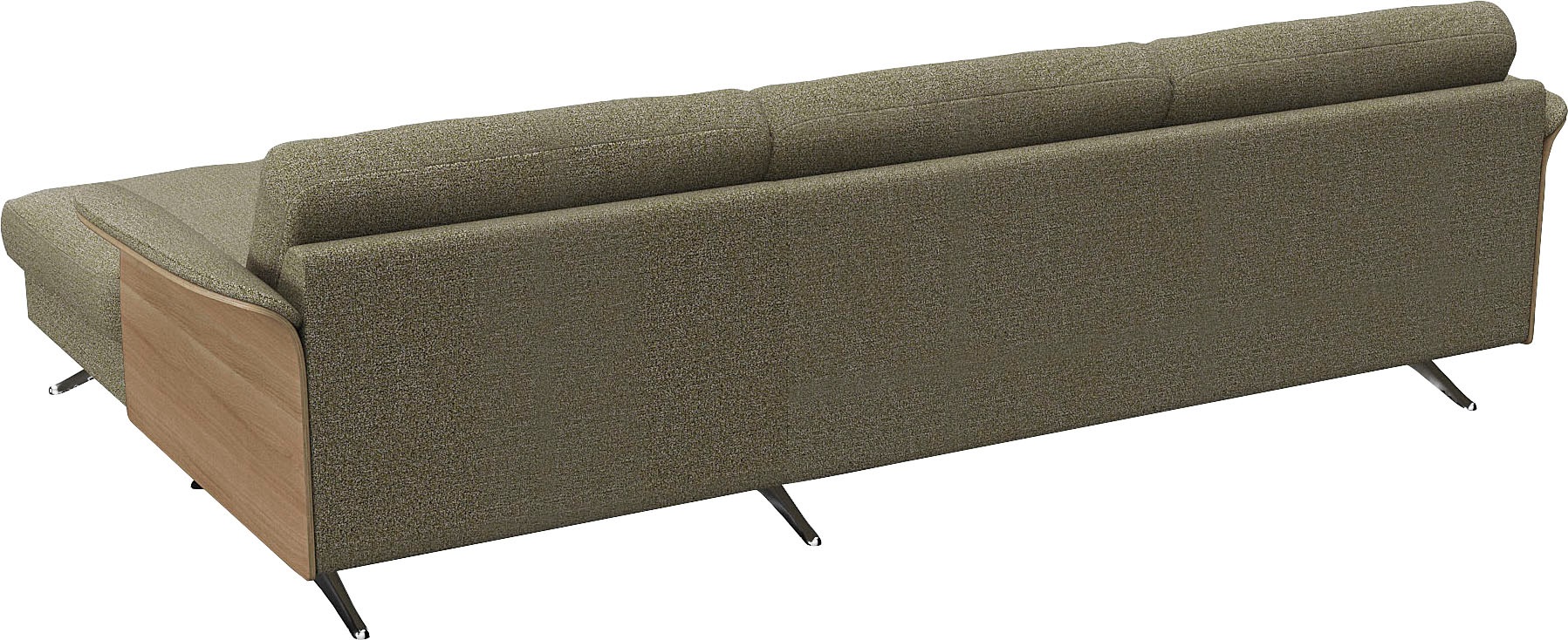FLEXLUX Ecksofa »Glow bequem und komfortabel durch hochwertigen Sitzaufbau, L-Form«, Modernes skandinavisches Design