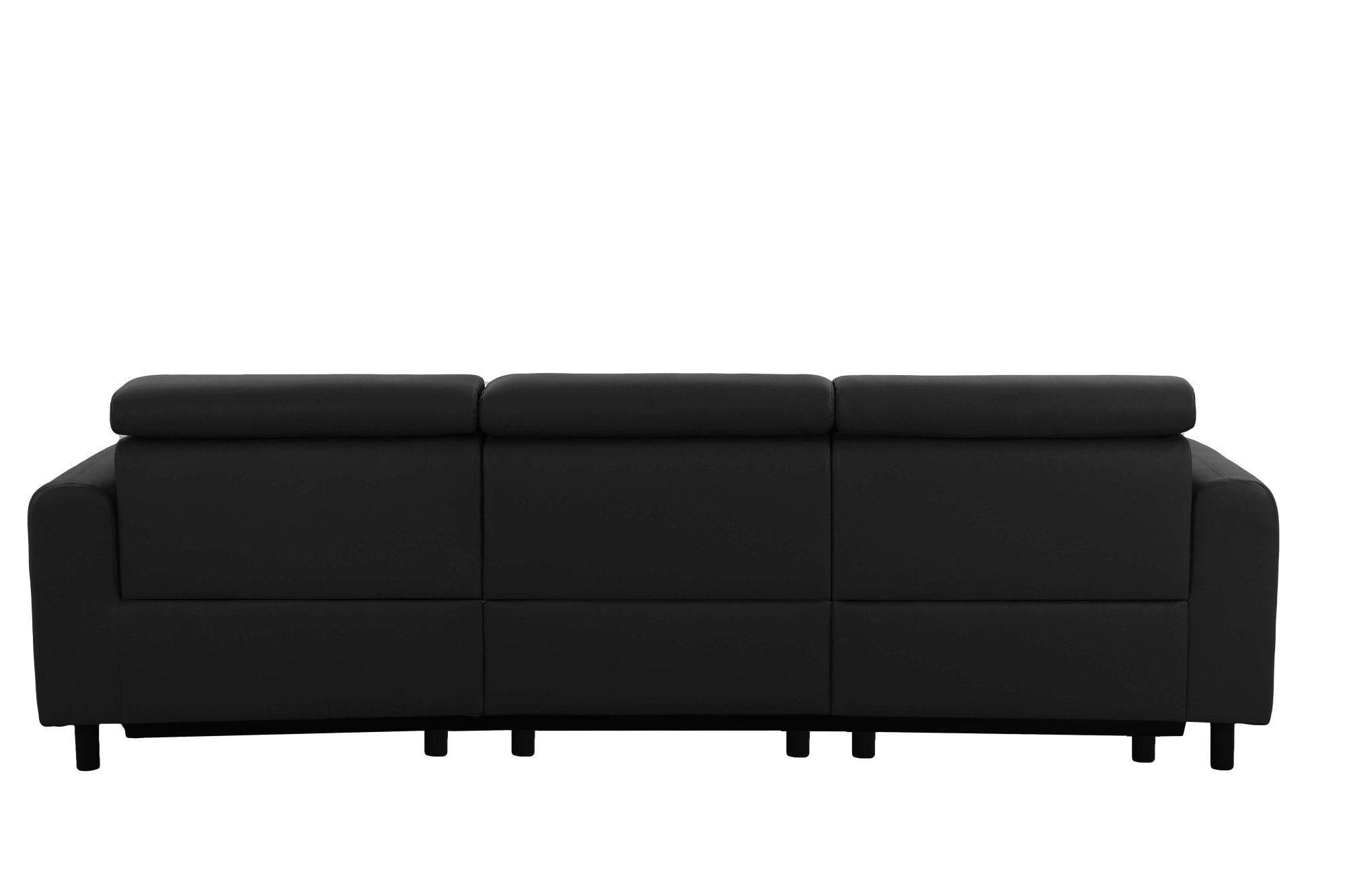 Home affaire Ecksofa »SKAANE Struktur, L-Form, 274 cm, manuelle u. elektrische Funktion,«, Kopfteilverstellung, Relax-und Liegefunktion, Federkernpolsterung
