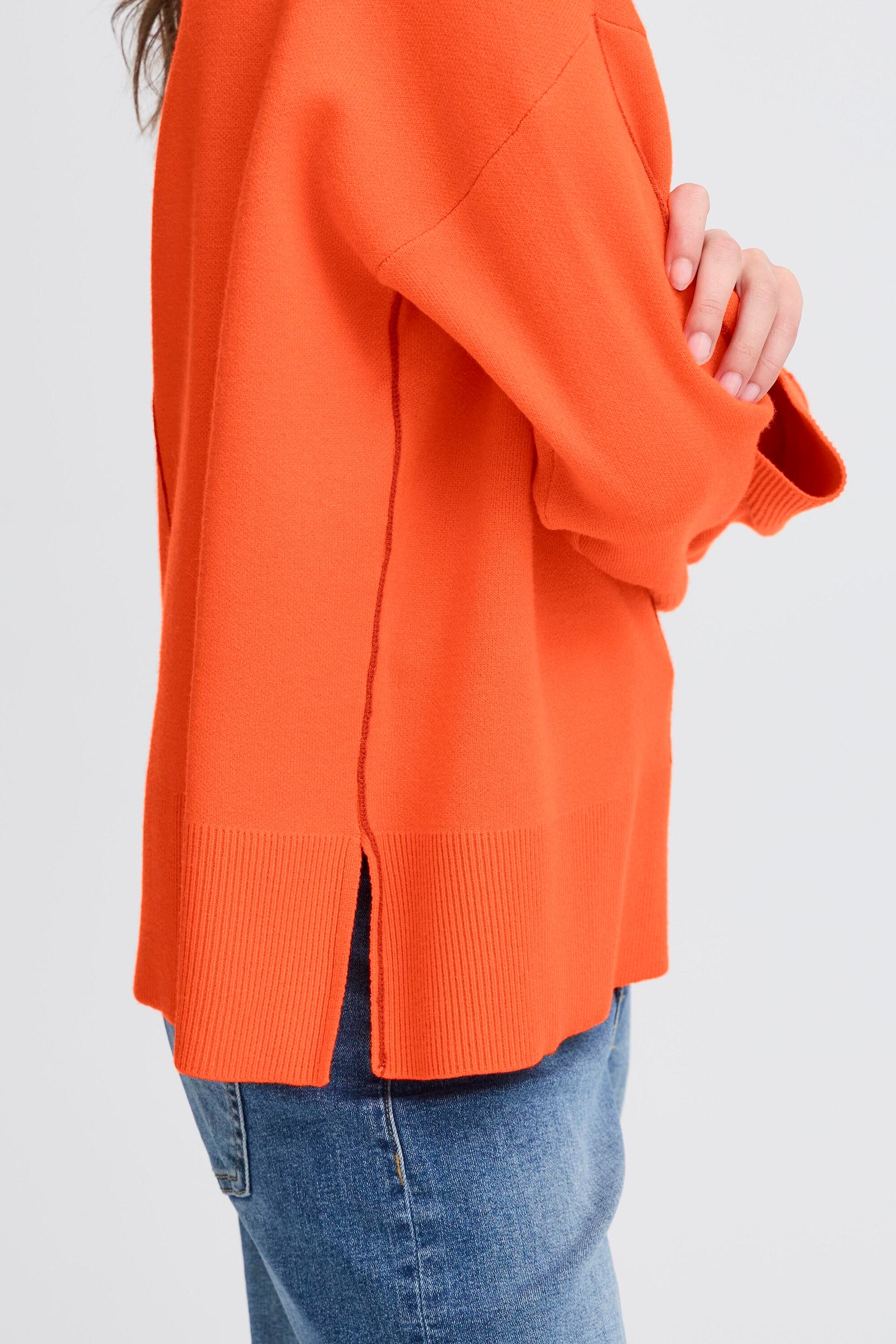 Ichi Strickpullover »Langarm IHBALLIA«