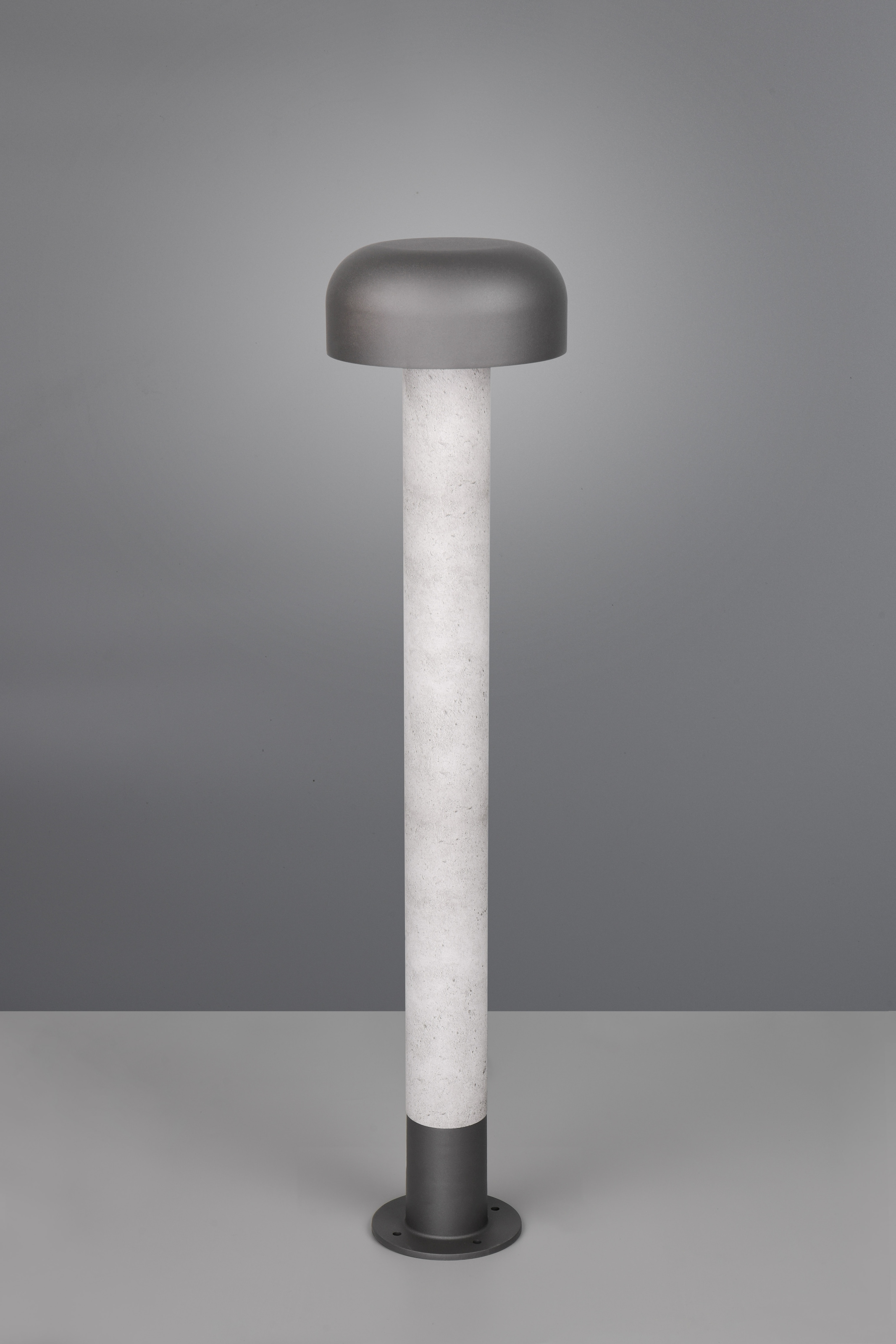 TRIO Leuchten Außen-Stehlampe »FRASER, Outdoor Stehleuchte Höhe 85cm, exkl 1x E27 max 10W, IP54«, 1 flammig, Leuchtmittel E27 | Leuchtmittel wechselbar, Stehlampe Garten Terrasse, Ø 19cm Höhe 85cm, wechselbares Leuchtmittel