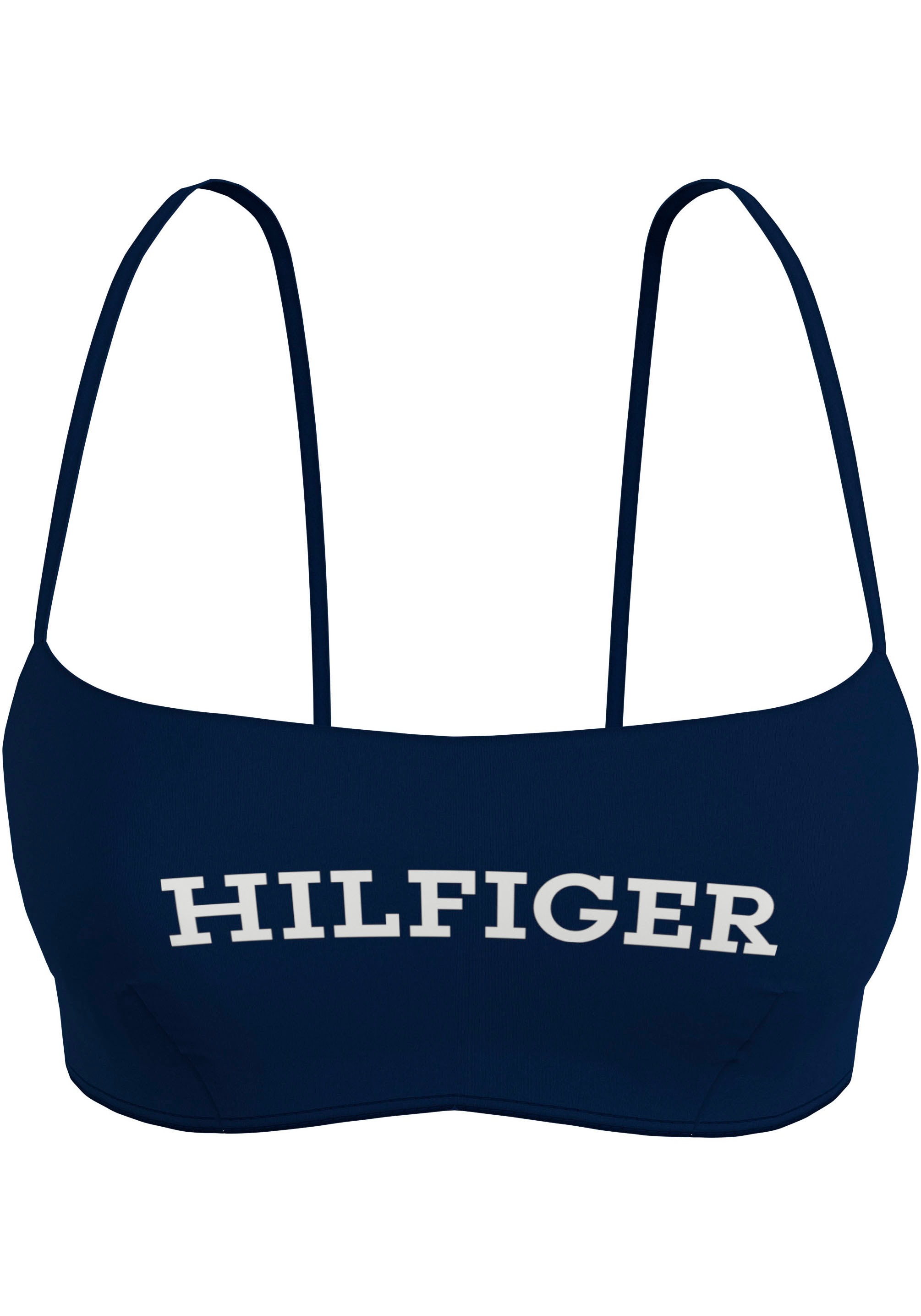 Tommy Hilfiger Swimwear Bustier-Bikini-Top »BRALETTE«, mit Logo-Schriftzug