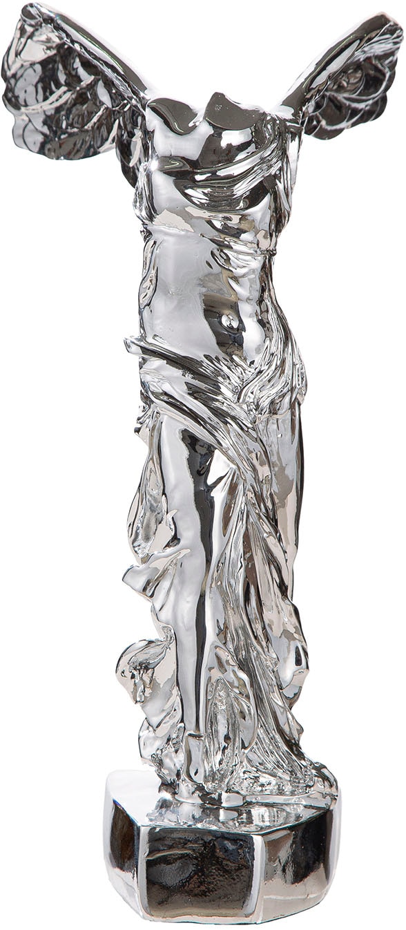 GILDE Dekofigur »Skulptur Engel David silberfarben H. 33 cm«