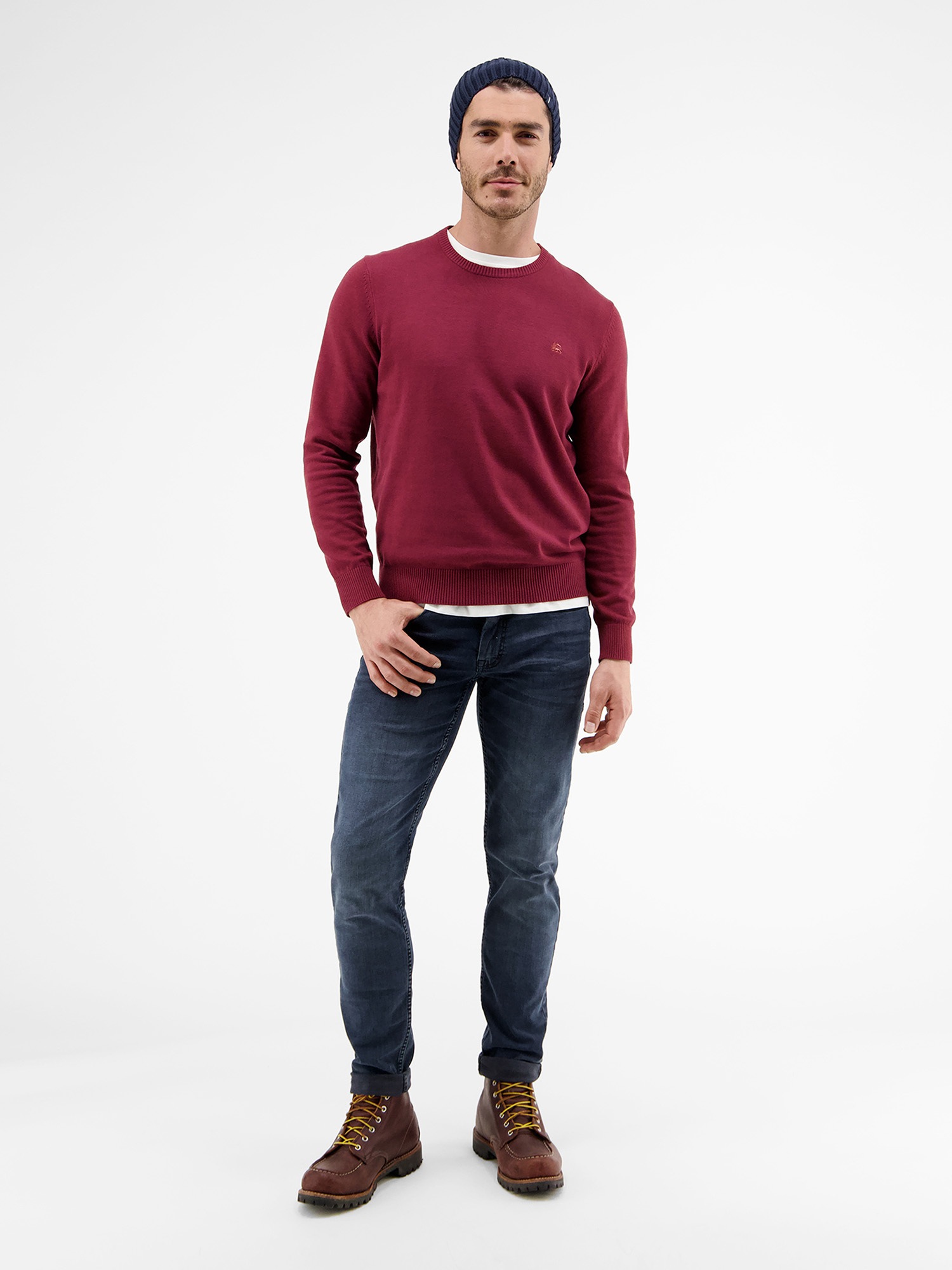 LERROS Strickpullover »LERROS Basic Strickpullover«