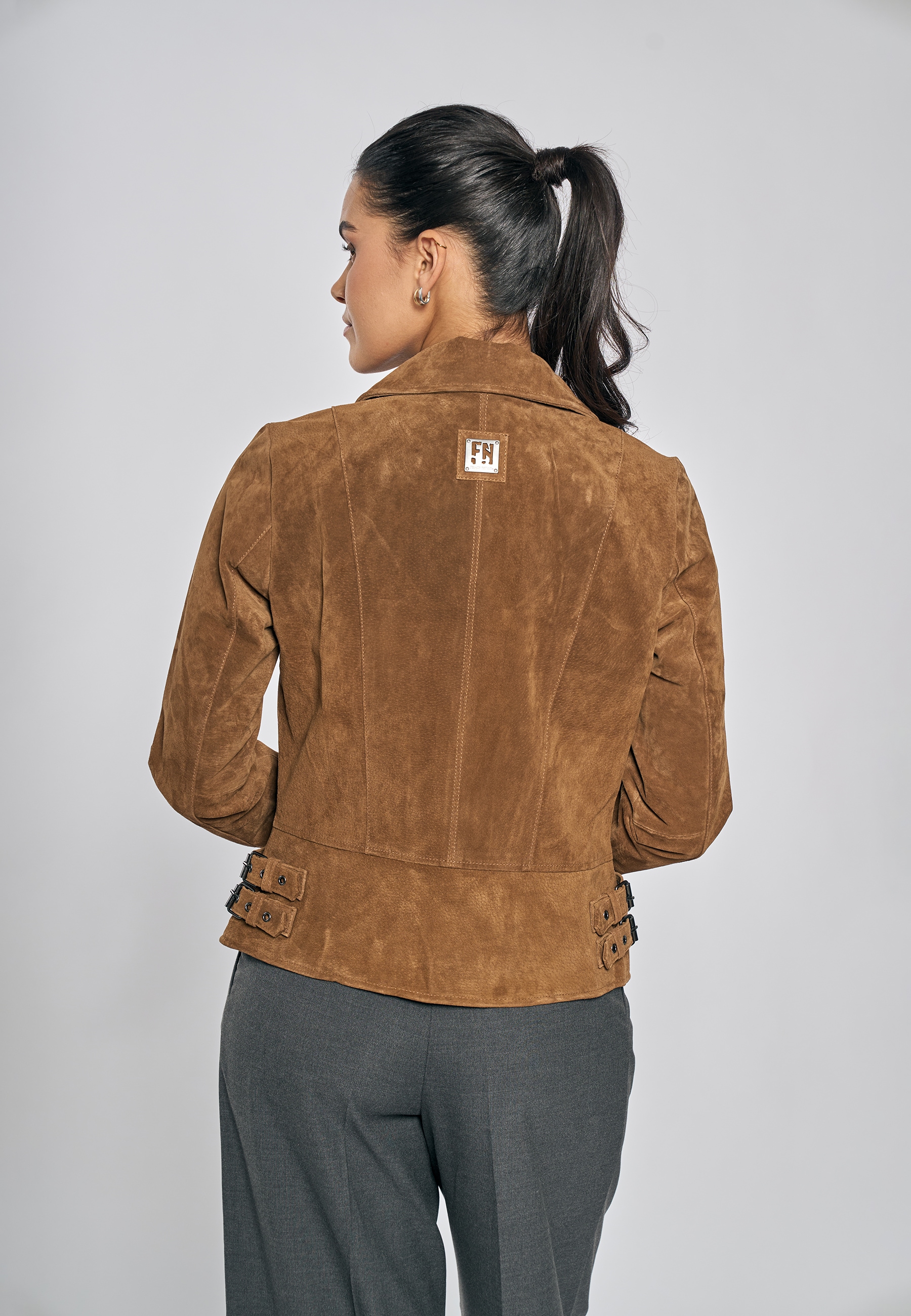 Freaky Nation Lederjacke »Taxi Driver-FN«