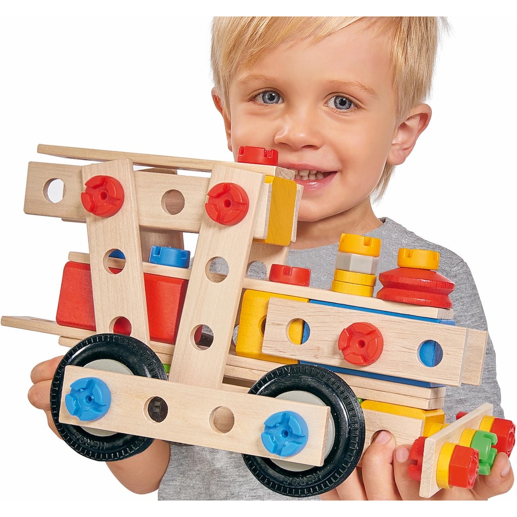 Eichhorn Konstruktionsspielsteine »Constructor große Lok, 100tlg.«, (100 St.)