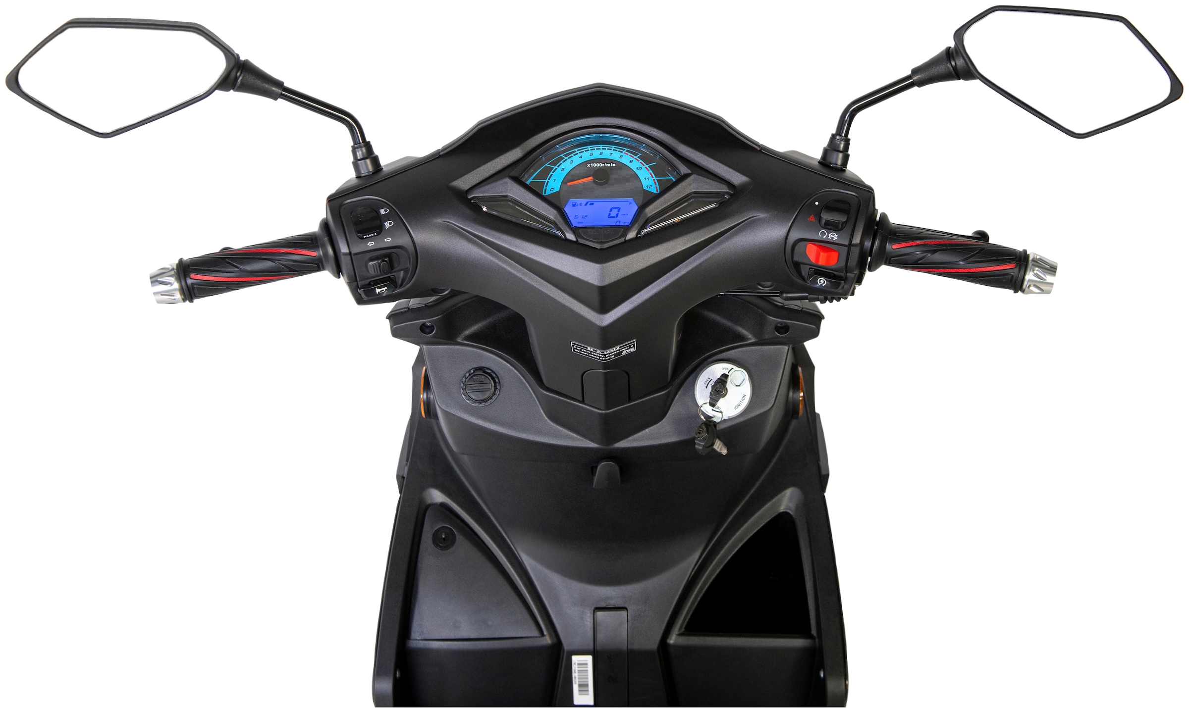 GT UNION Motorroller »Striker«, 125 cm³, 85 km/h, Euro 5, 8,84 PS, (Set),  mit Topcase jetzt im %Sale | Motorroller