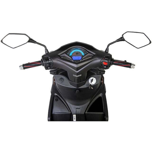 GT UNION Motorroller »Striker«, 125 cm³, 85 km/h, Euro 5, 8,84 PS, (Set),  mit Topcase jetzt im %Sale