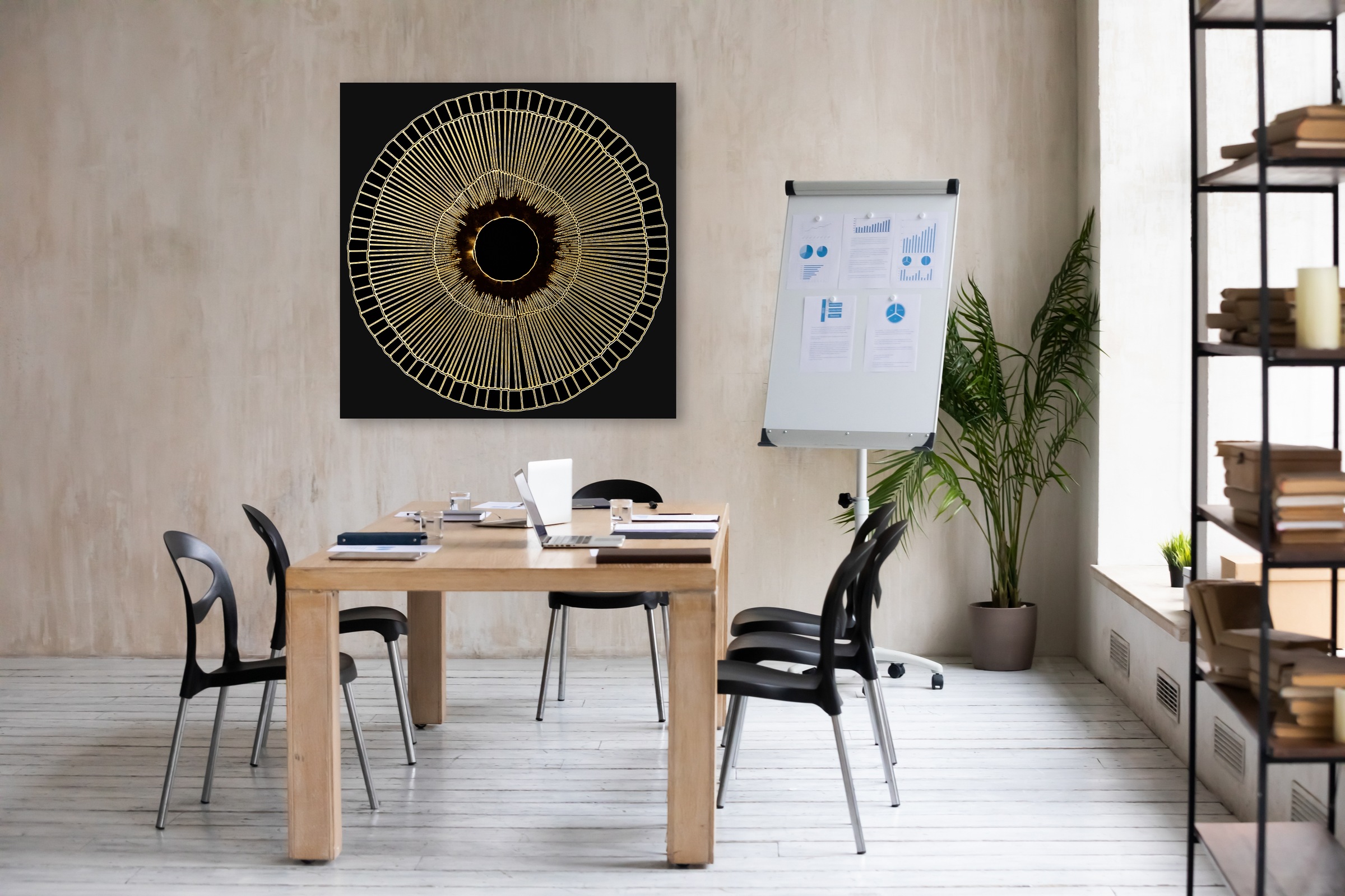OTTO home Leinwandbild »Das Auge« Abstrakt   Abstrakte   Kunst   Modern 1 S günstig online kaufen