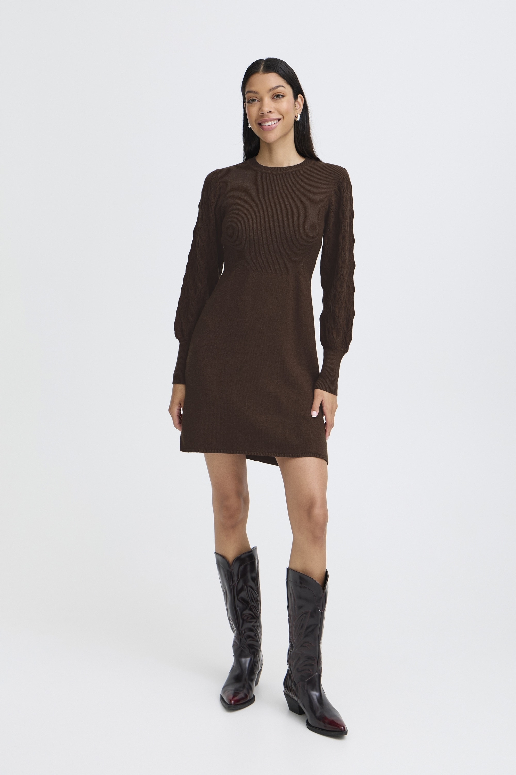 b.young Midikleid »Kleid BYNONINA«