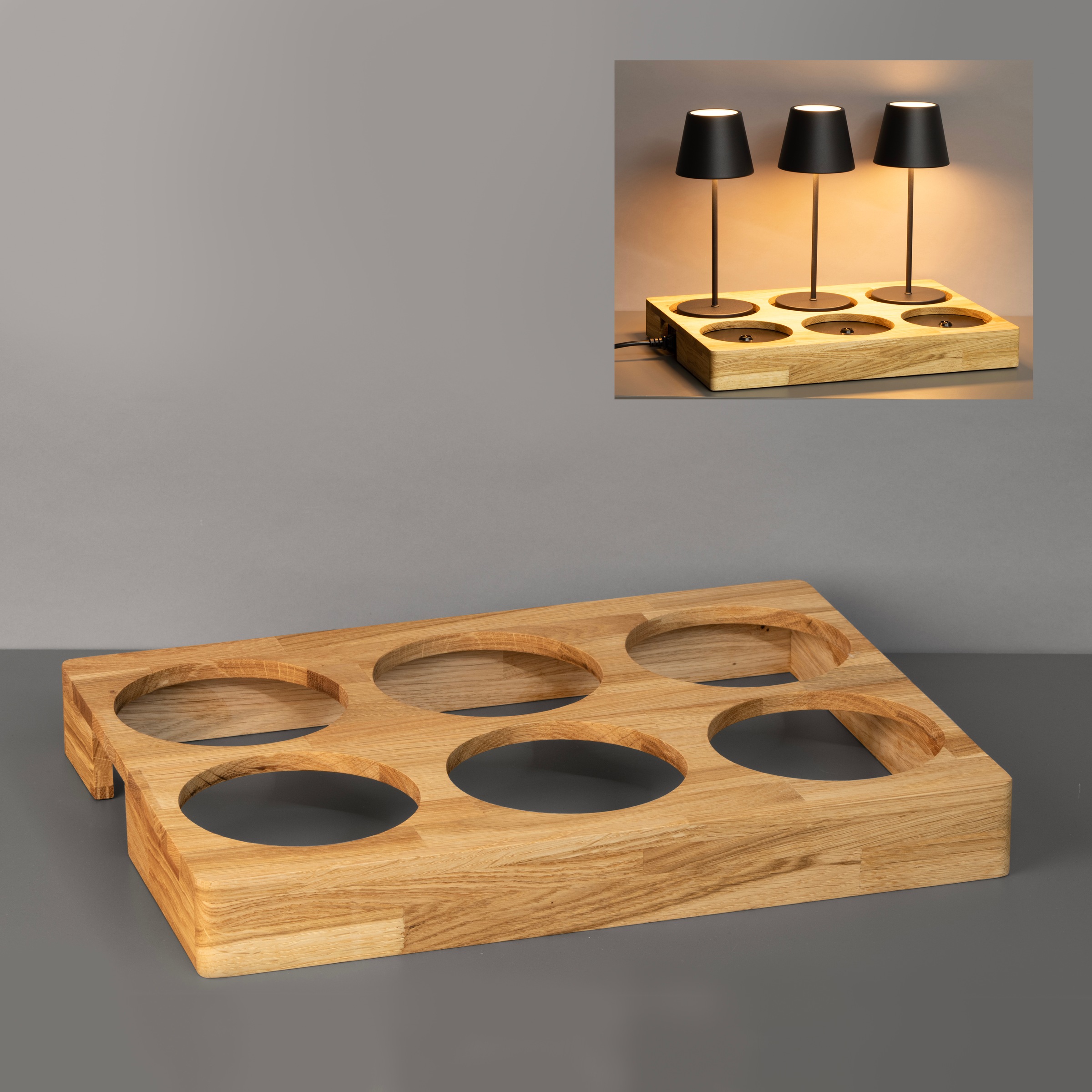 easy! BY FHL Tischleuchte »Charge Cover«