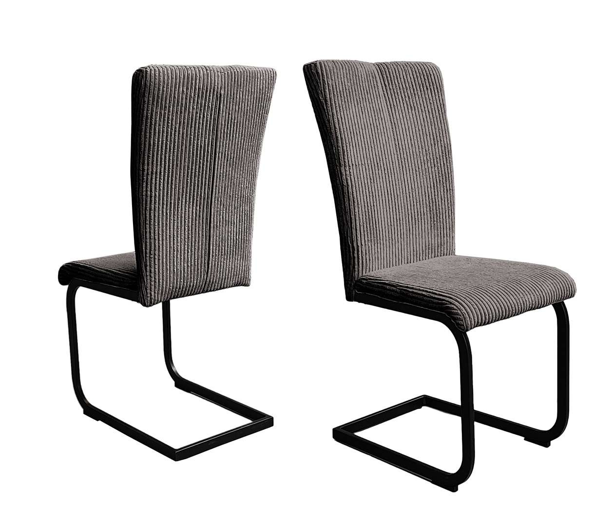Home affaire Freischwinger »Oliver«, (Set), 2 St., Cord, Stuhl belastbar bi günstig online kaufen