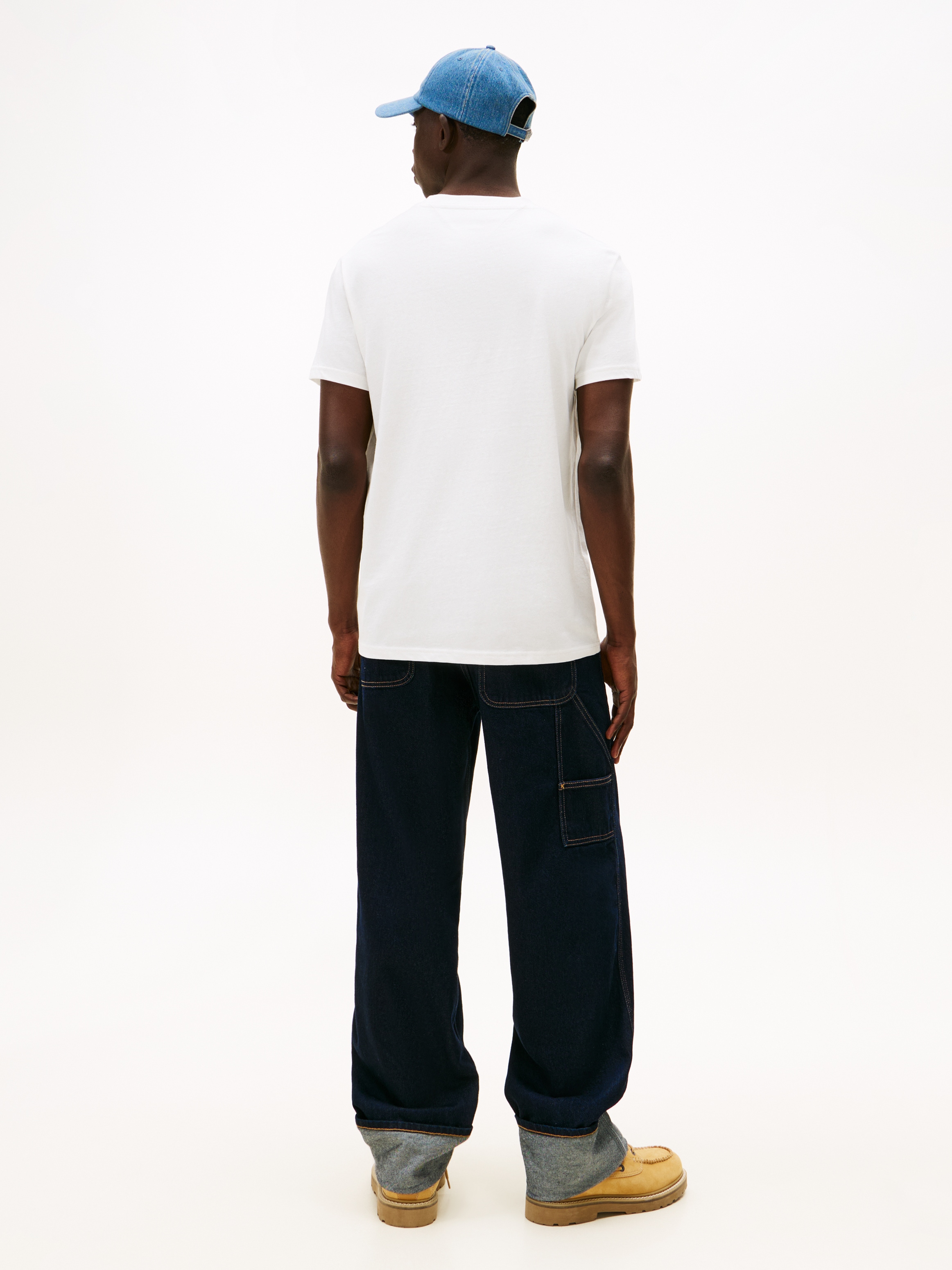 Tommy Jeans T-Shirt »TJM SLIM FIT LINEAR 2PACK« Packung, 2 Stk.