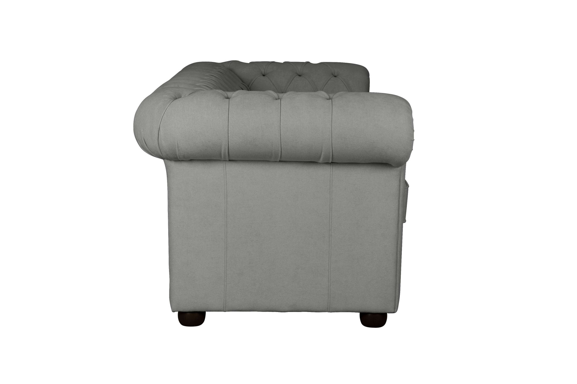 Home affaire 3-Sitzer »CHARENTE, optionale Schlafsofa, Chesterfield-Sofa, Bettfunktion«, mit edler Knopfheftung und typischen Armlehnen, B/T/H 198/89/74 cm