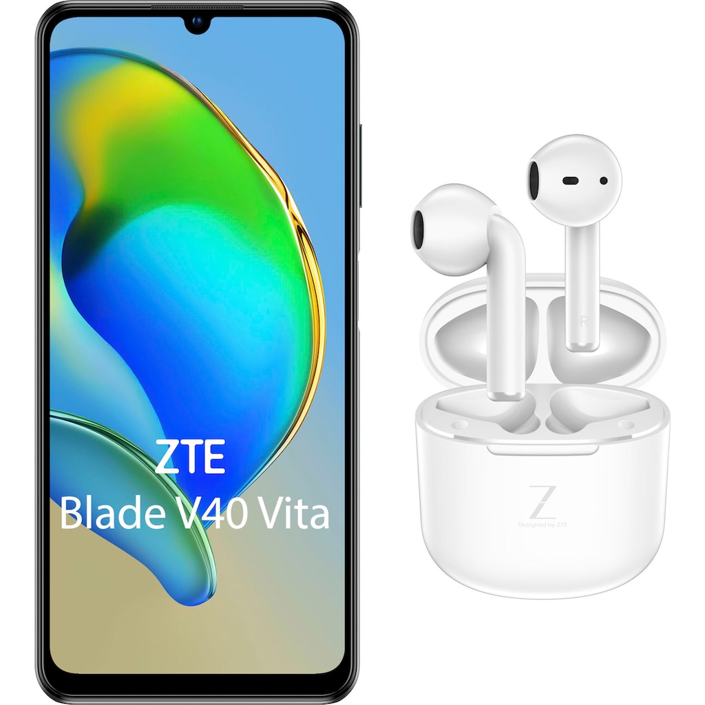 ZTE Smartphone »Blade V40 Vita«, grün, 17,1 cm/6,75 Zoll, 128 GB Speicherplatz, 48 MP Kamera