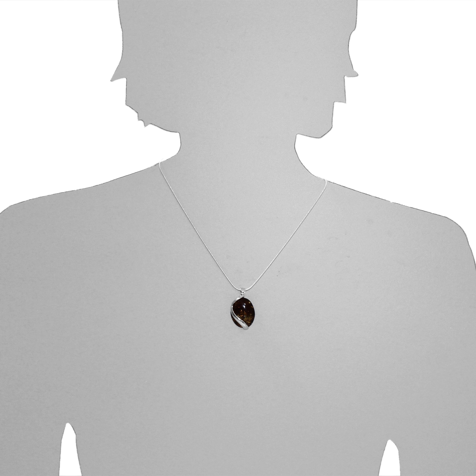 OSTSEE-SCHMUCK Kettenanhänger »Ostsee-Schmuck Anhänger Estefanja Anhänger Estefanja« (1 Stk. tlg.)