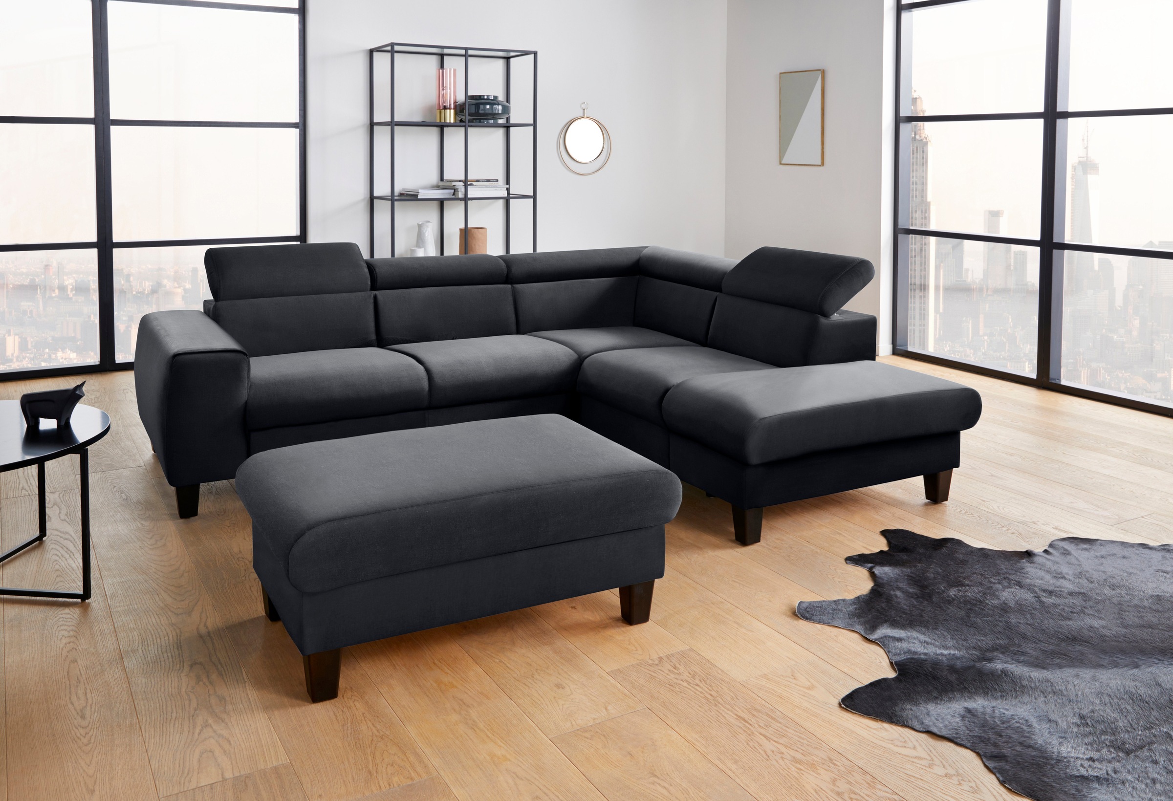 COTTA Polstergarnitur »Morven L-Form«, (Set), Set bestehend aus: Ecksofa mi günstig online kaufen