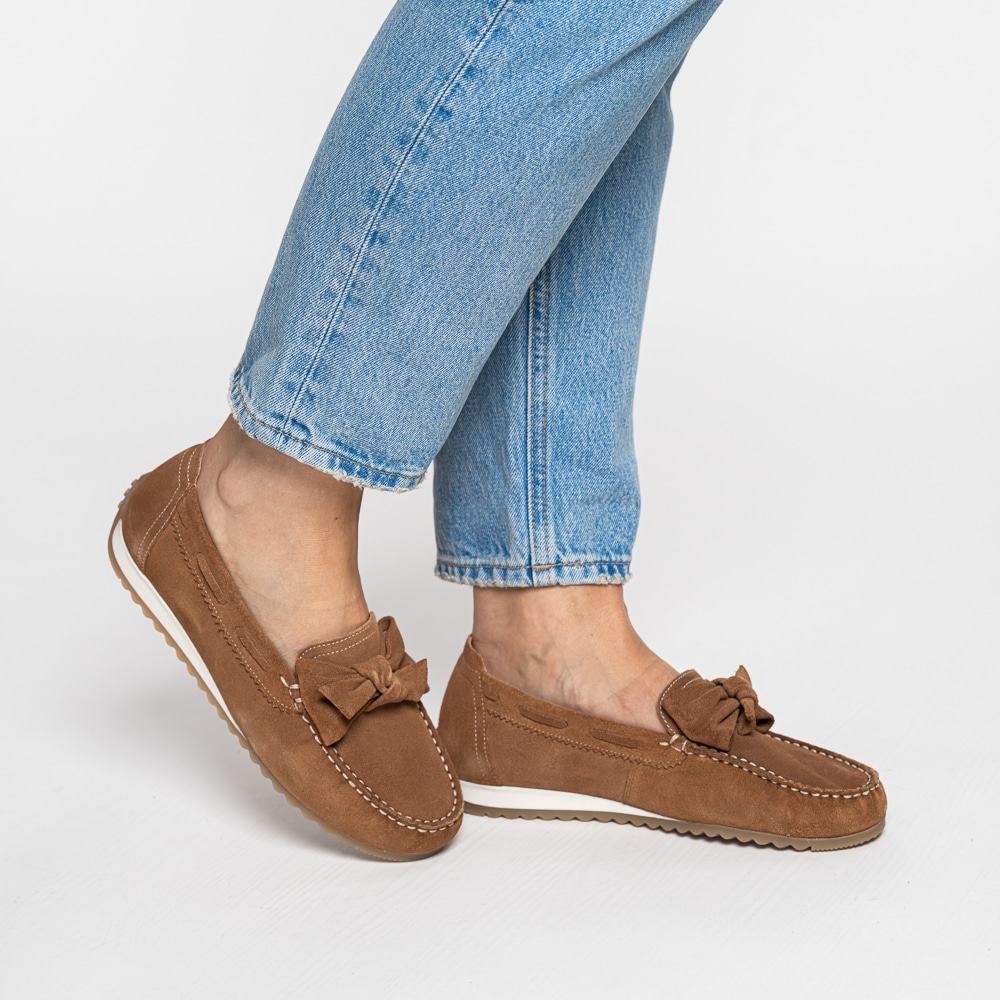 Ara Mokassin »NEW PORT«  Schlupfschuh, Slipper mit Wechselfußbett, G-Weite