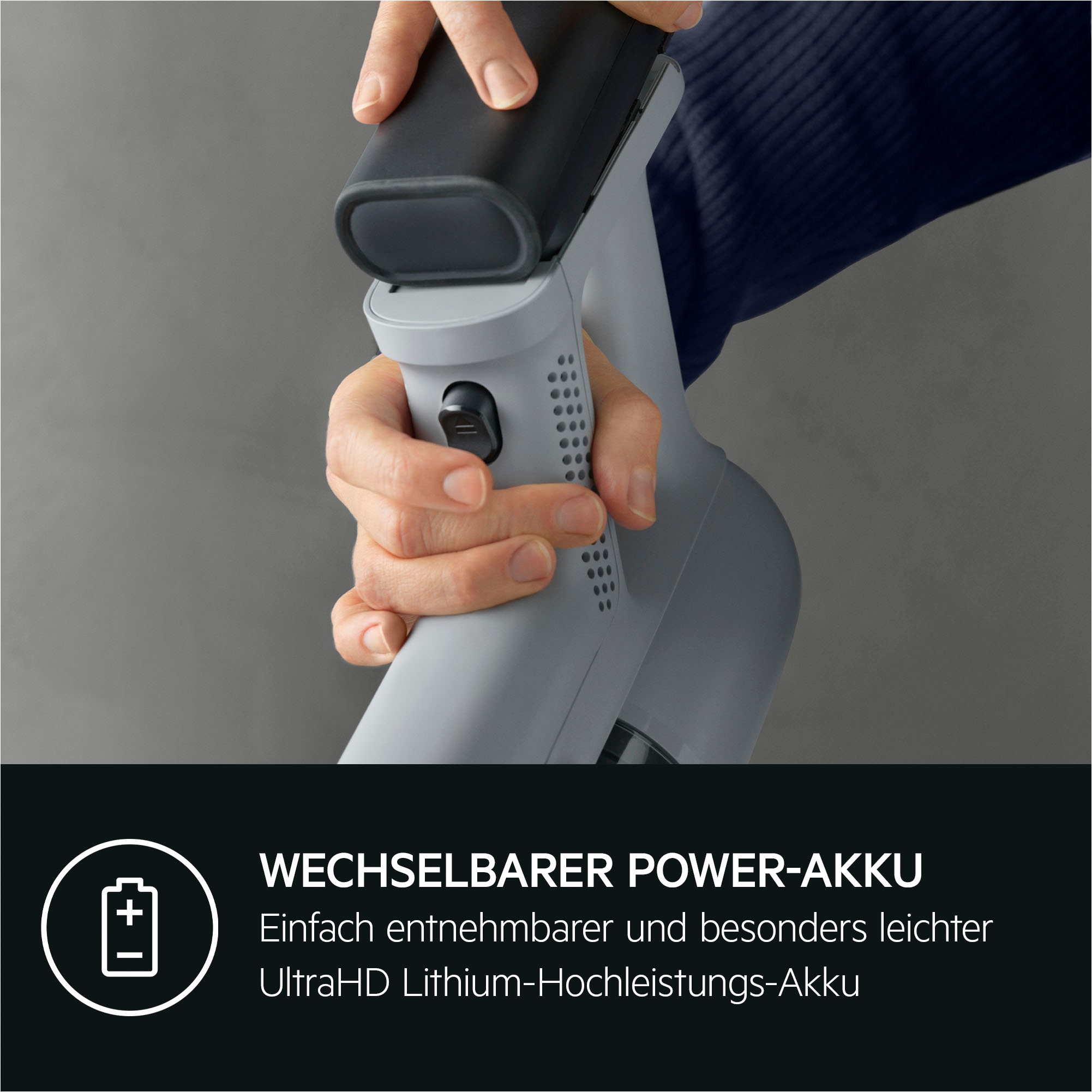 AEG Akku-Hand-und Stielstaubsauger »ULTIMATE 7000 (AP71A142XN)«, extrem leicht 2,2 kg, 60 % Recyclingmaterial, bis zu 50 Min. Laufzeit