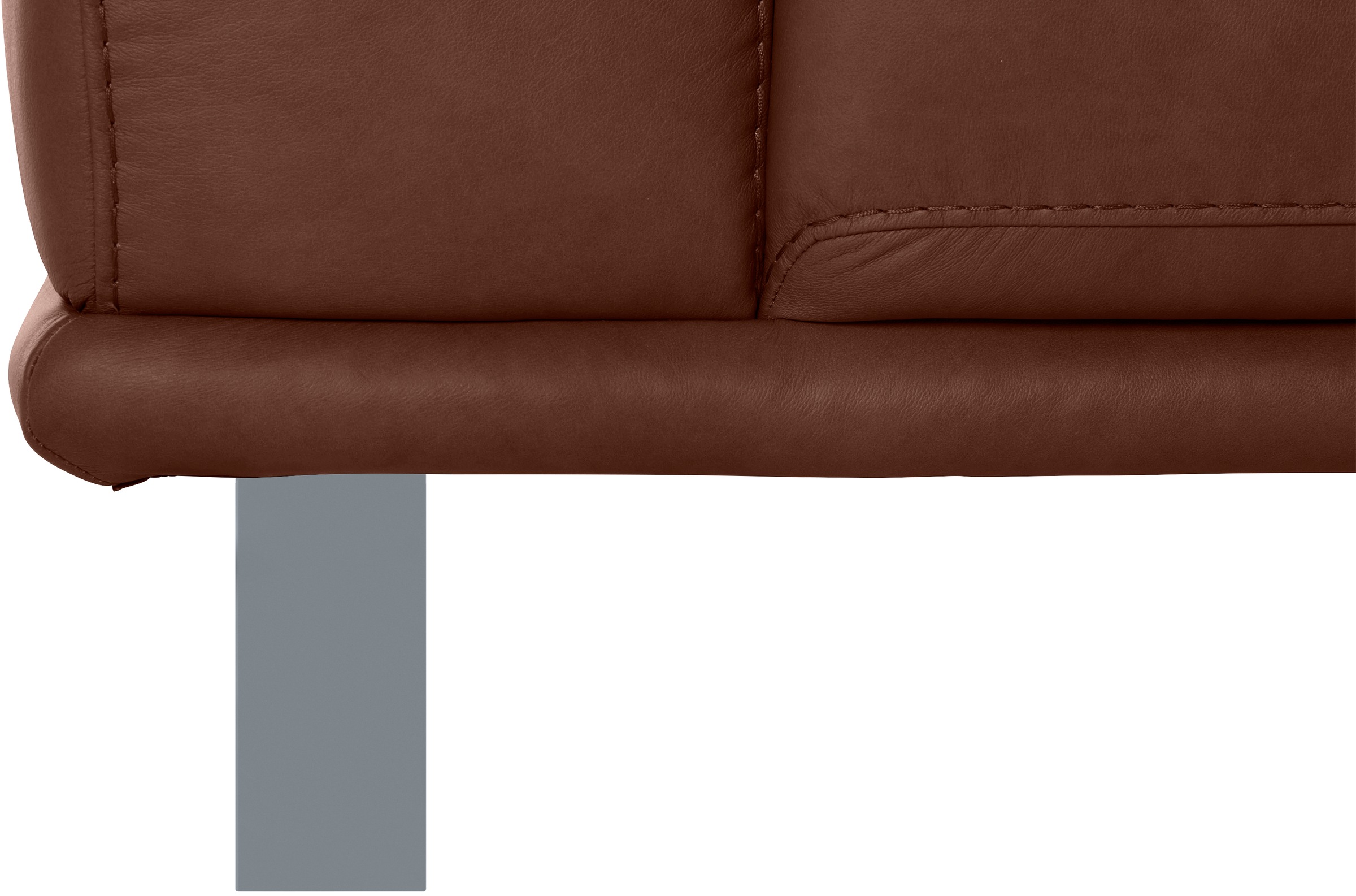 W.SCHILLIG 2,5-Sitzer »montanaa«, mit Metallkufen in Silber matt, Breite 232 cm