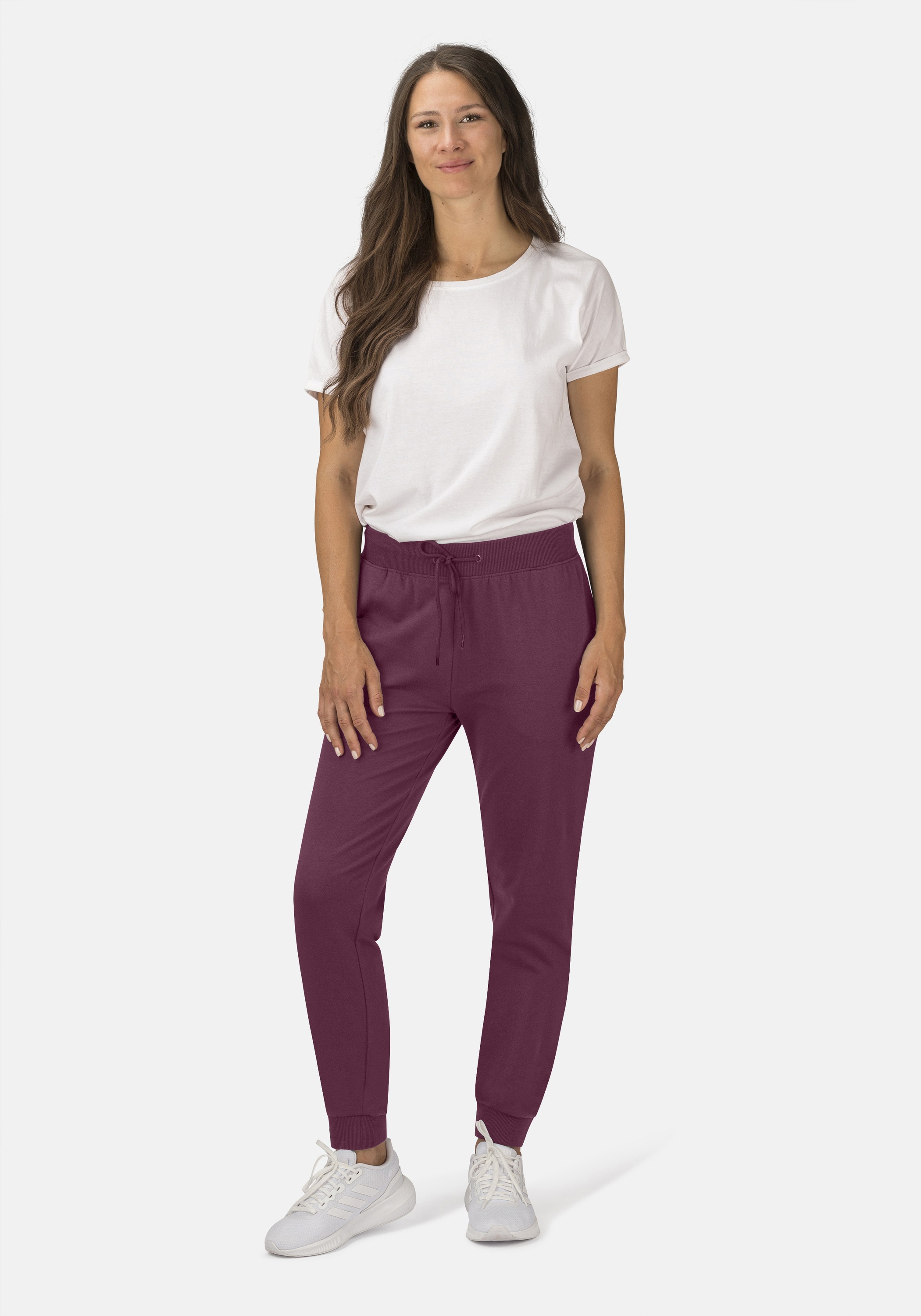 STOOKER WOMEN Sporthose »D. Sweathose JUDY 30"«, Sporthose Regular Fit Sport Baumwolle für Damen