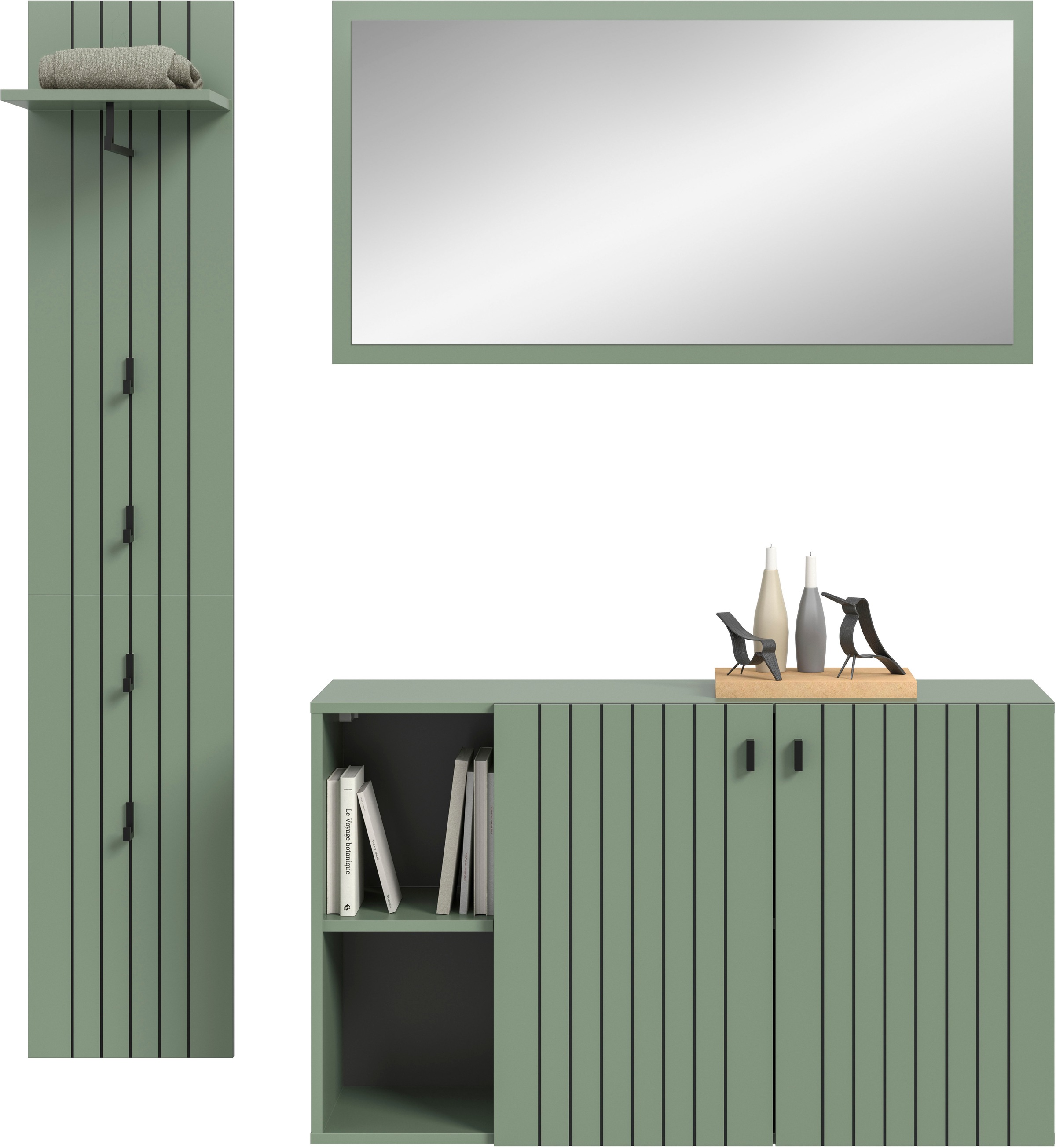 INOSIGN Garderoben-Set »TATIO, 3-tlg. Garderobenkombination, Breite: 152 cm günstig online kaufen