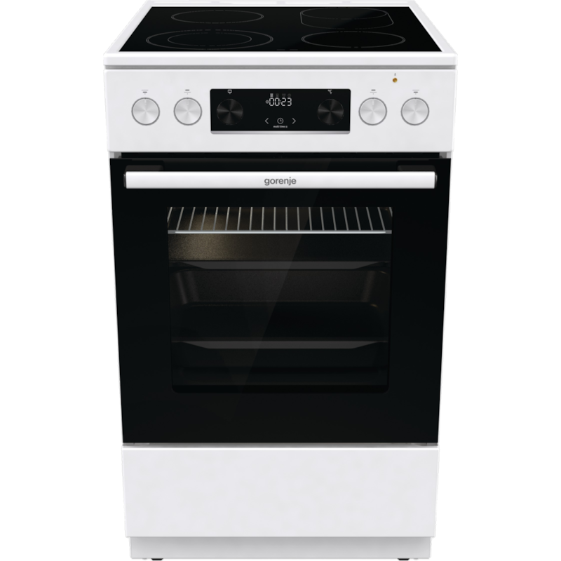 GORENJE Elektro-Standherd »GECS5C60WPA« mit 2-fach-Teleskopauszug Aqua Clean weiß FrozenBake: Dieses effiziente Backprogramm eignet sich optimal...