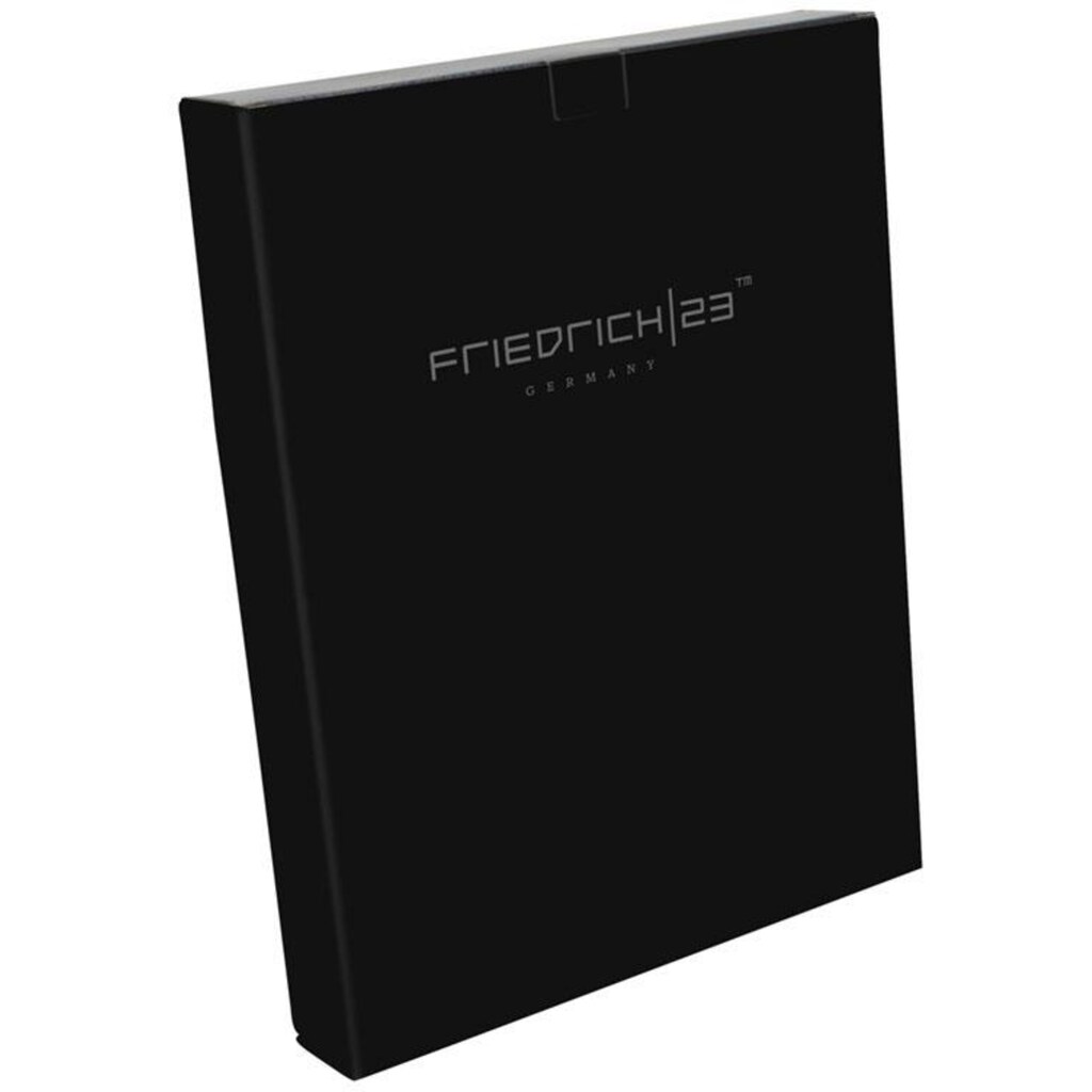 Friedrich23 Schreibmappe »DIN A4, schwarz«, mit herausnehmbarem Einleger