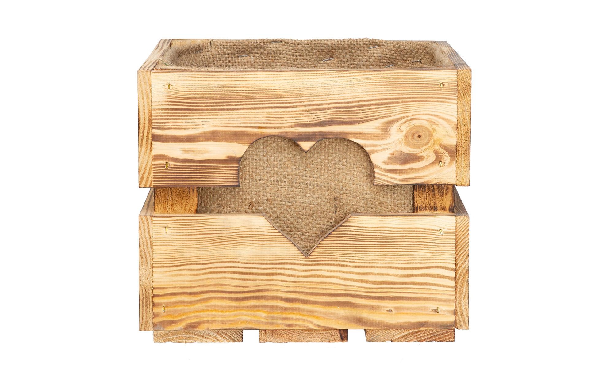 Holz Zollhaus Holzkiste »Holz Zollhaus Holzharasse«