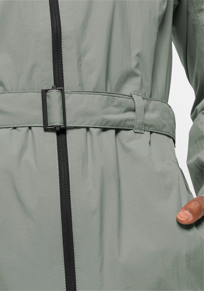 Jack Wolfskin Regenmantel »NORDEN PORT COAT W«