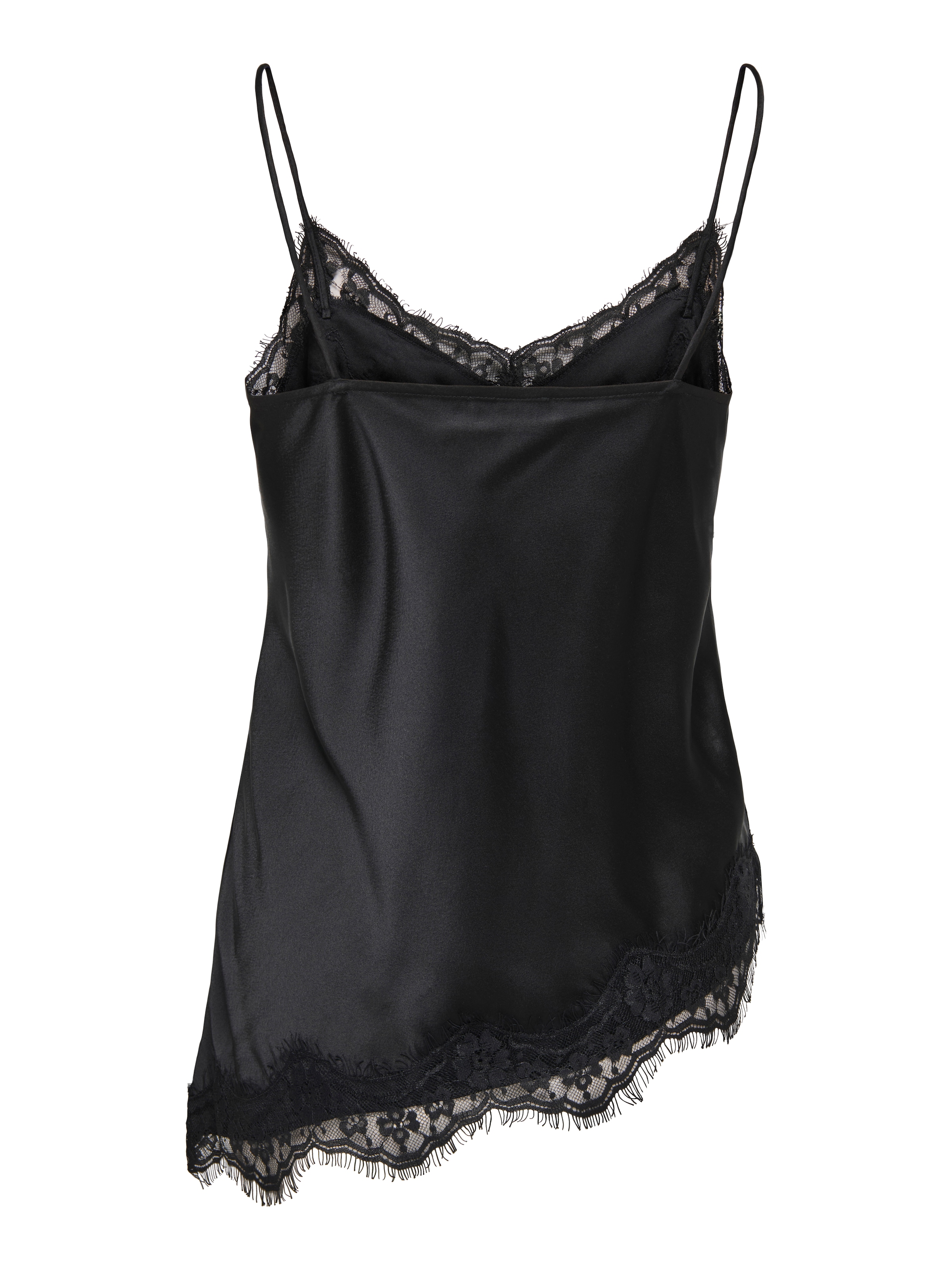 JDY Trägertop »JDYFIFI S/L ASYM LACE SINGLET WVN NOOS« Polyester, regular fit