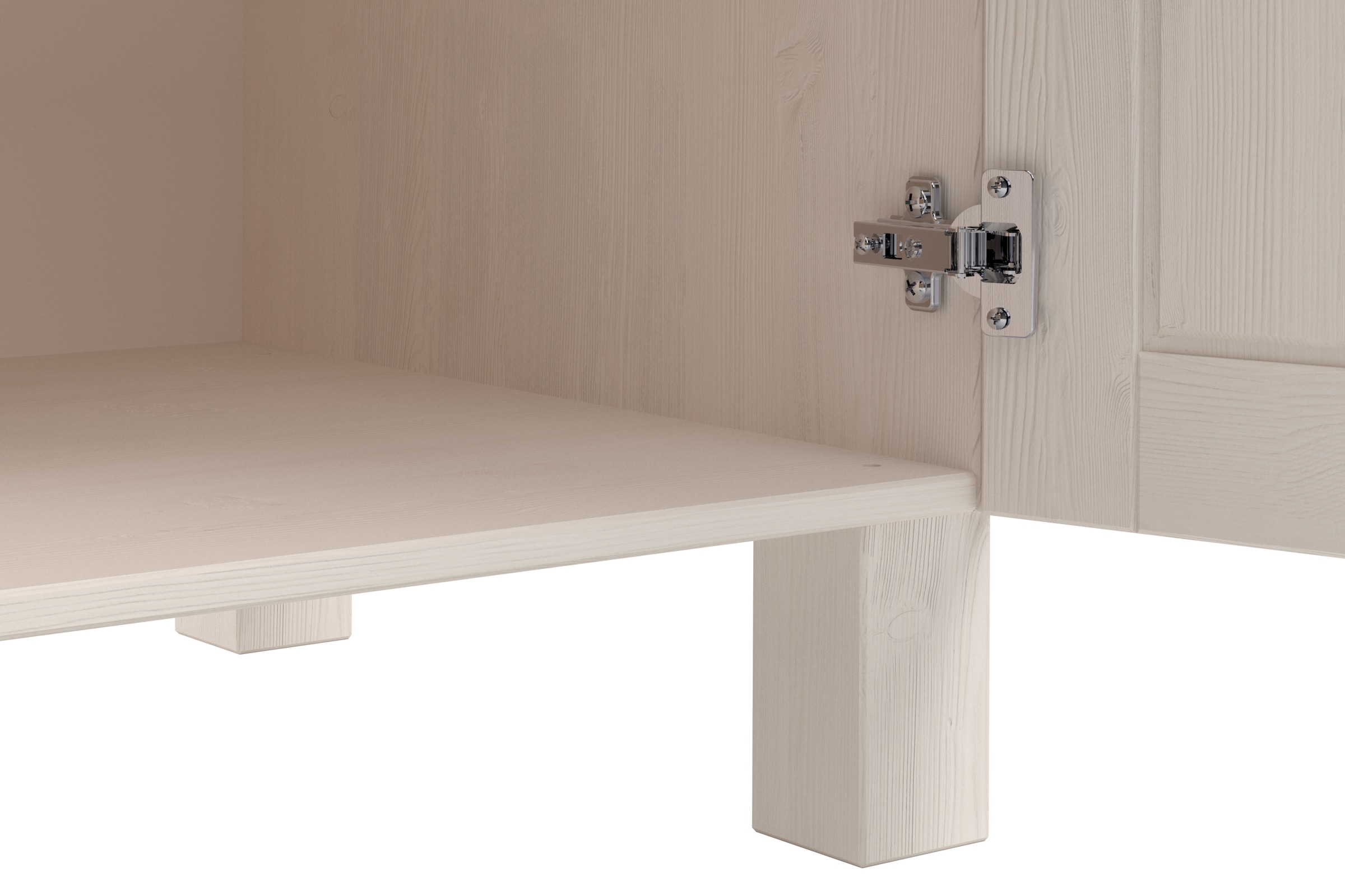 Home affaire Unterschrank »Alby2«, Mit Metallgriffen, Breite 100 cm
