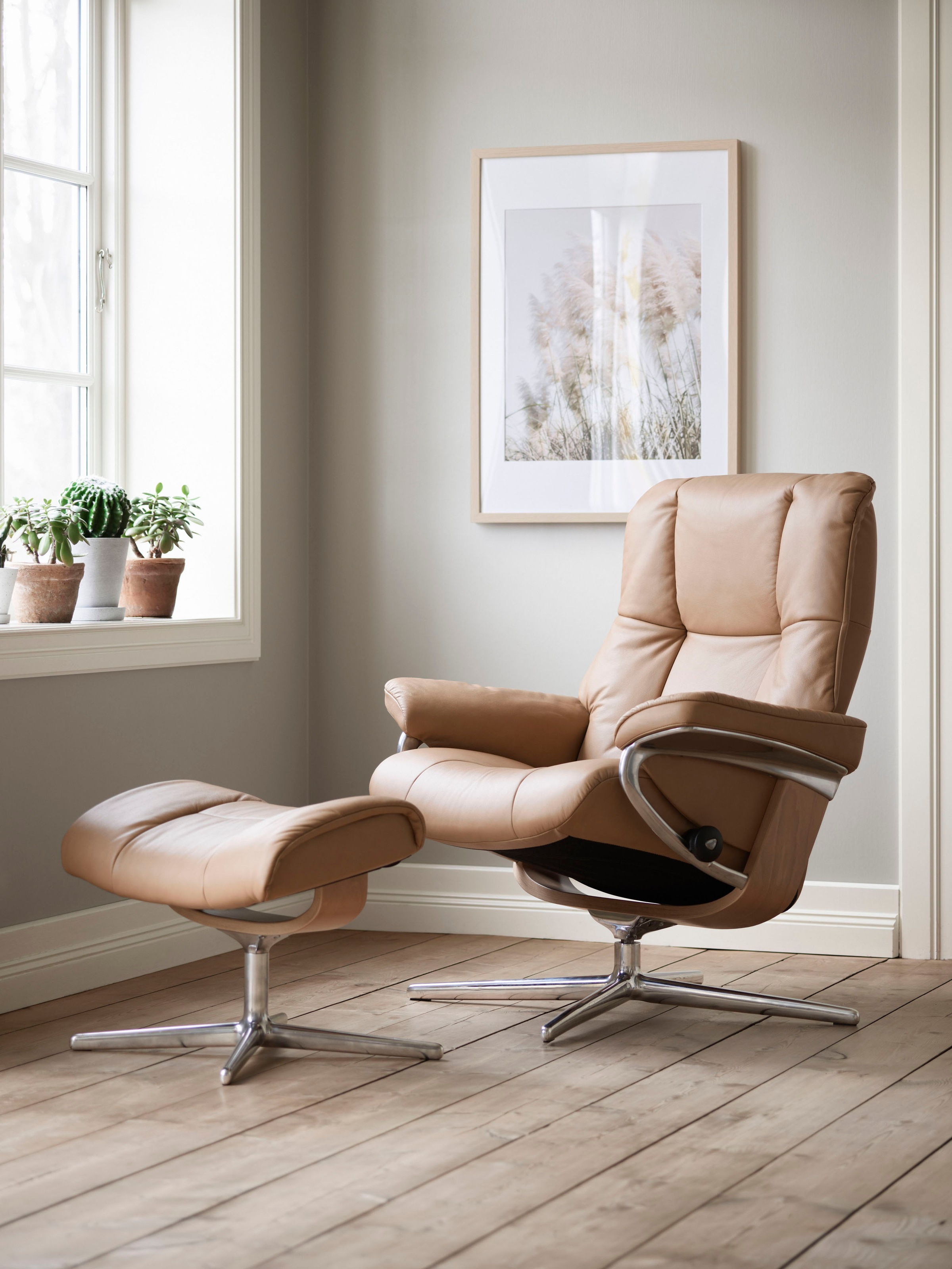 Stressless® Relaxsessel »Mayfair« Set, Relaxsessel mit Hocker, mit Hocker, günstig online kaufen