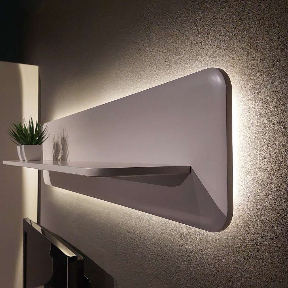 INOSIGN Wandregal »Sofy Schwebendes Regal, Wandkonsole, Wandboard, LED-Bele günstig online kaufen
