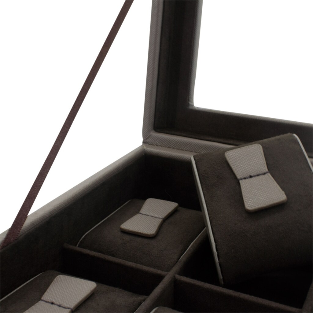 Friedrich23 Uhrenbox »Bond, 20114-3«, (7 St.), Glasdeckel, Fangband