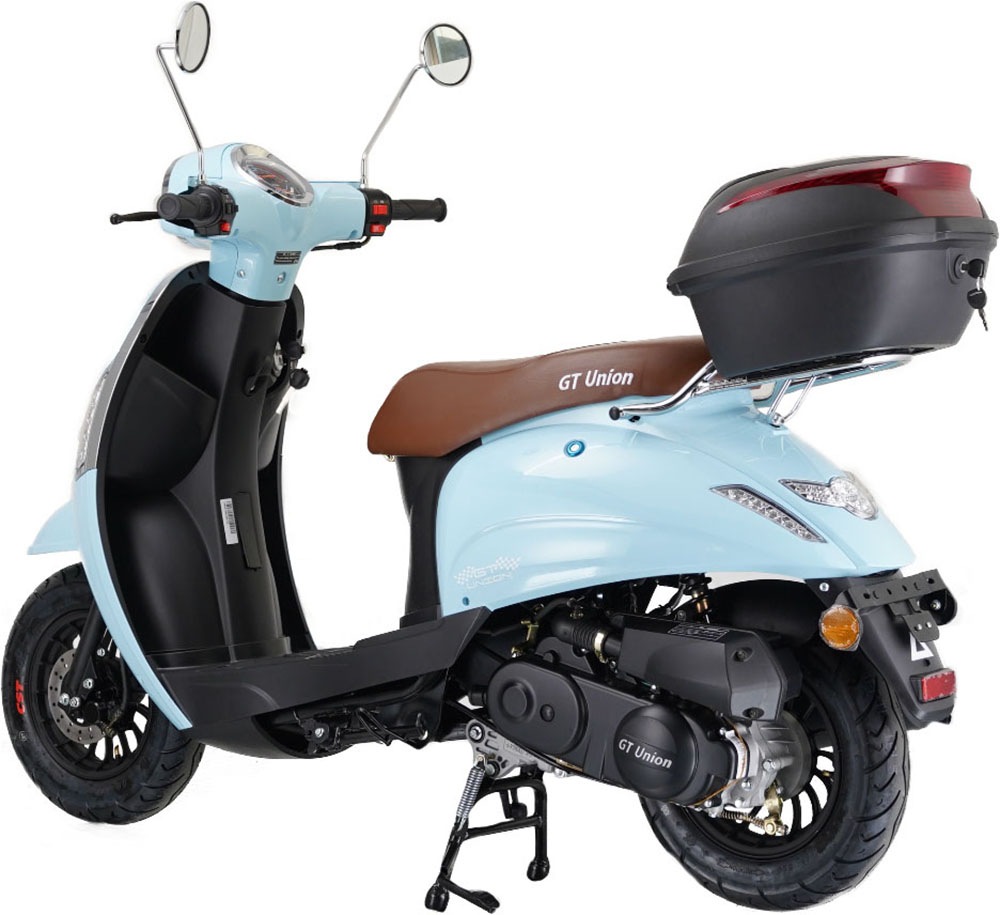 GT UNION Motorroller »Massimo 25«, 49,5 cm³, 25 km/h, Euro 5, 2,7 PS, Luftgekühlter Motor