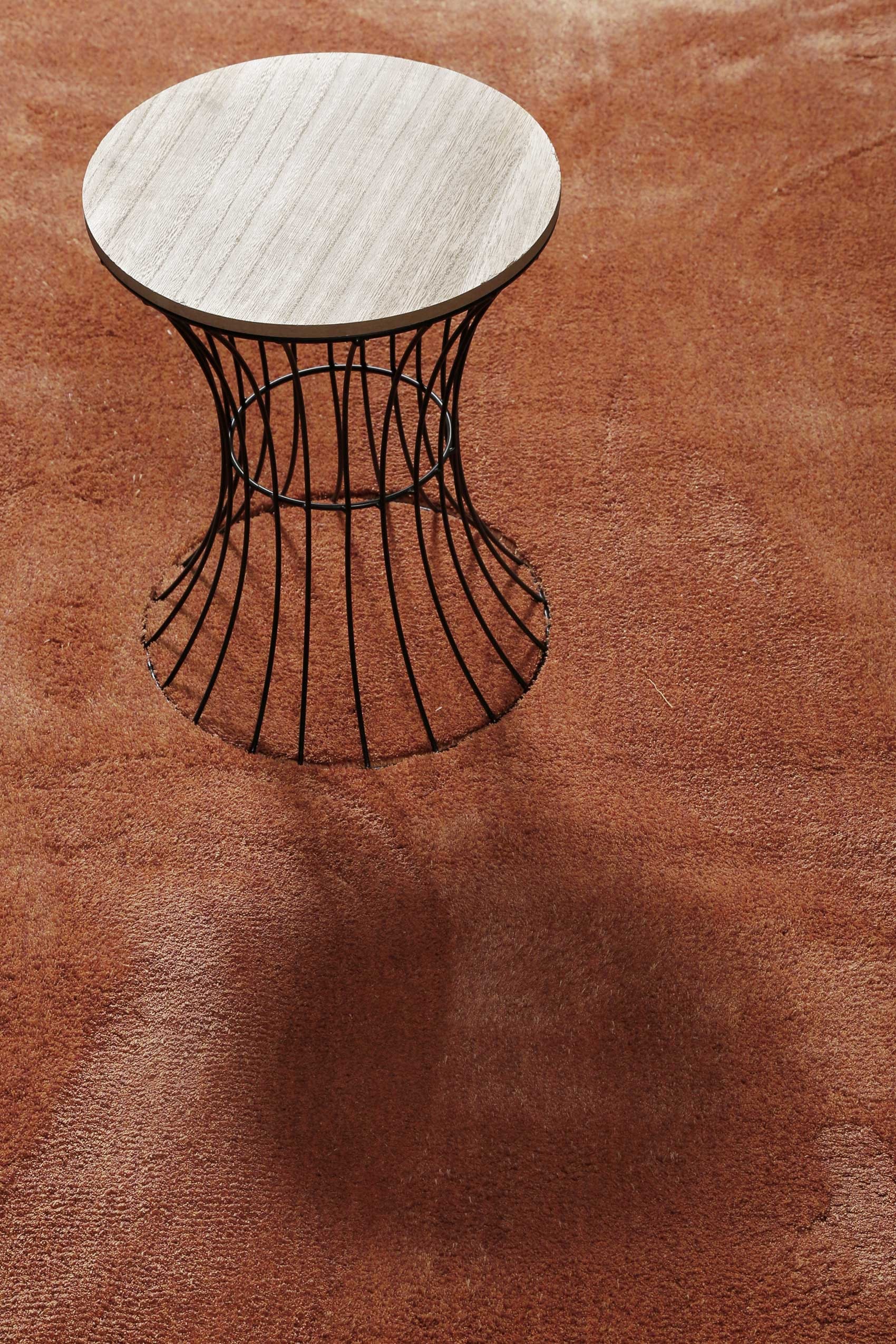 Homie Living Teppich »Sienna«, quadratisch, 20 mm Höhe, Hochflor, Microfaser, uni, weich & kuschelig, Wohnzimmer, Schlafzimmer
