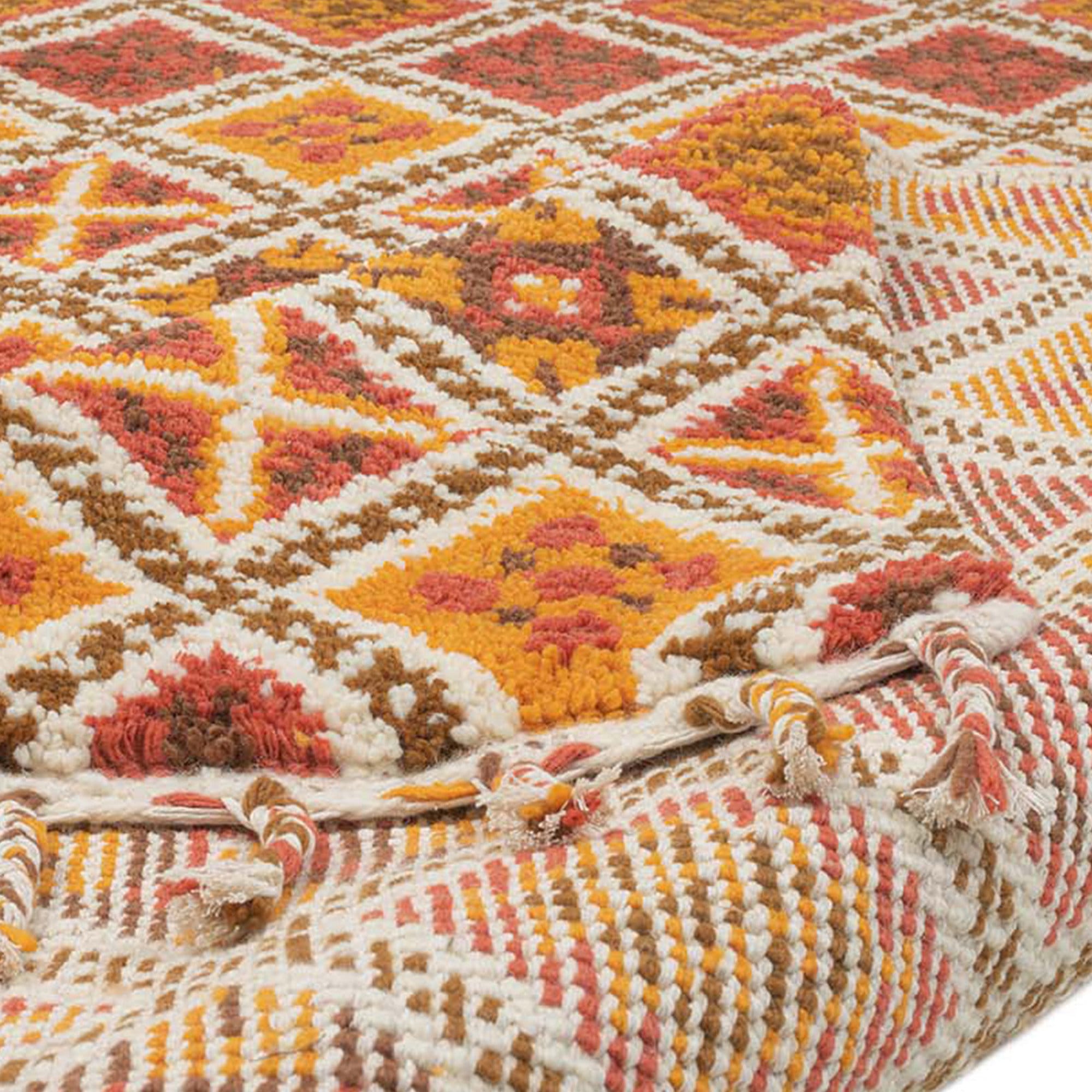 THEKO Wollteppich »Marmoucha, handgeknüpft« rechteckig 24 mm Höhe echter Berber Teppich, reine Wolle, auch als Läufer, Wohnzimmer