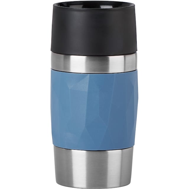 Emsa Thermobecher »Travel Mug Compact«, Edelstahl, auslaufsicher, 3h heiß  6h kalt, 360°-Rundum-Trinköffnung, spülmaschinenfest, 300 ml auf Rechnung  kaufen
