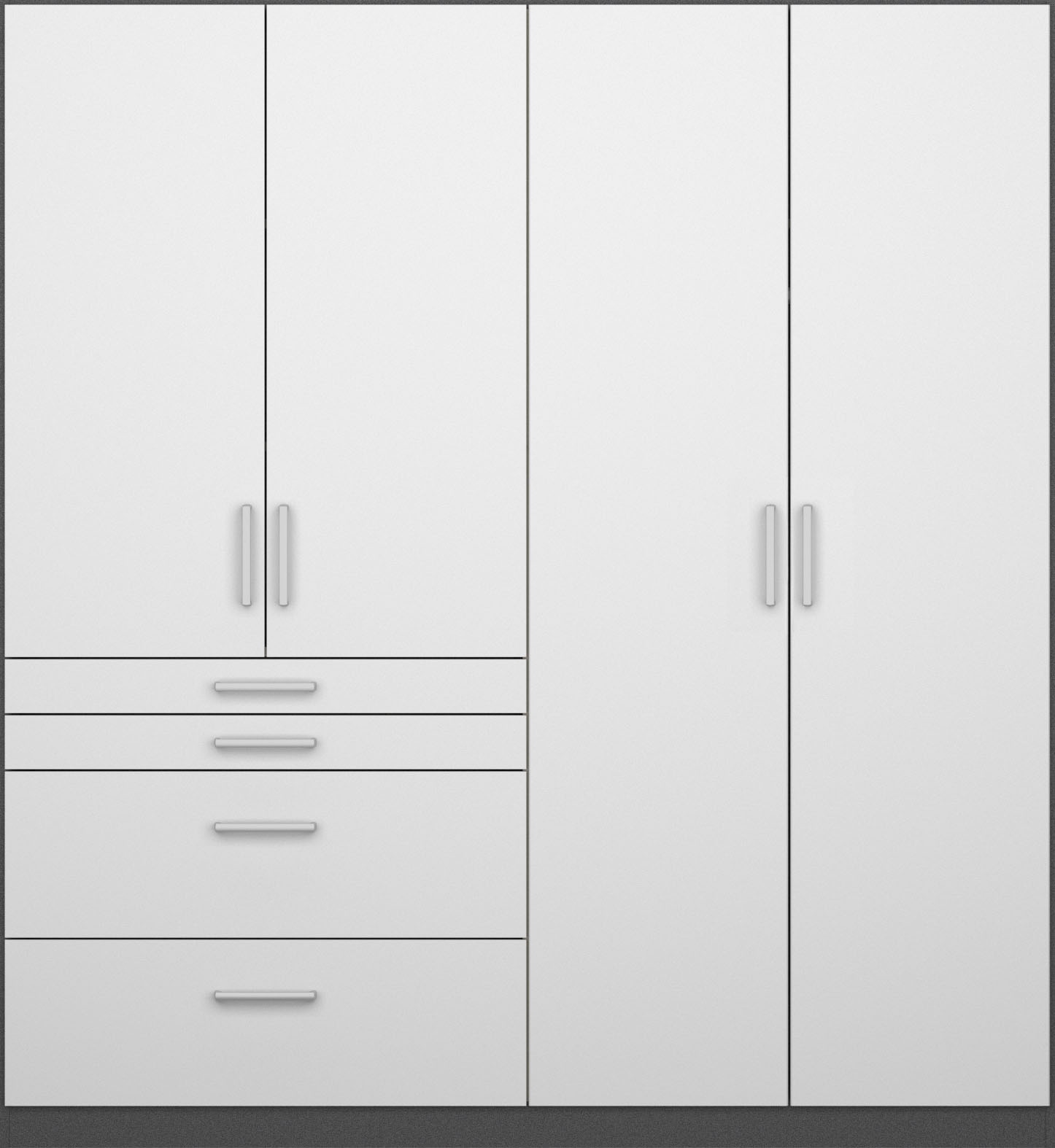 rauch Schrank-Set »Kleiderschrank Schrank Garderobe Garderobenschrank Eckschrank HOMBURG« Set, 