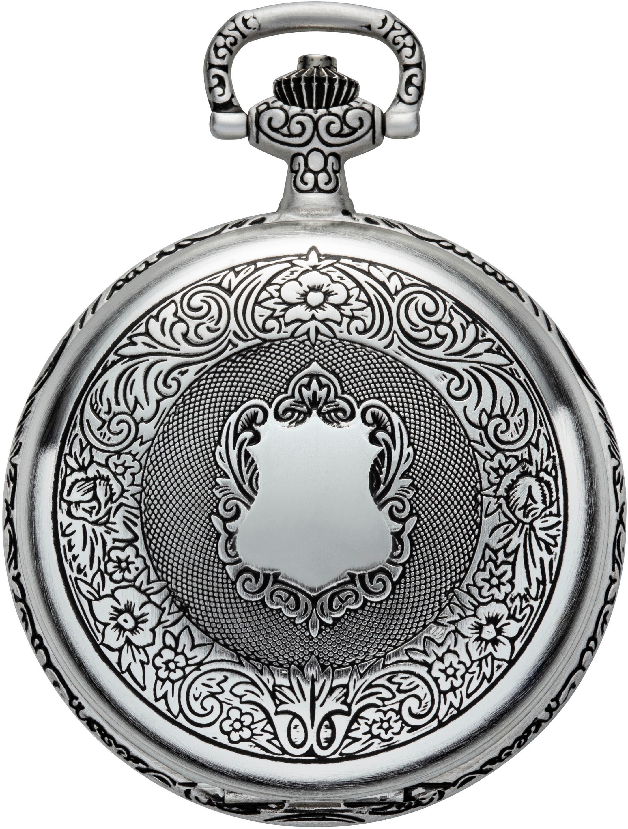 Regent Taschenuhr »P723-19457740«, (Set, 2 tlg., mit dazu passender Kette), Herrenuhr, Handaufzug, Acrylglas, Geschenkidee