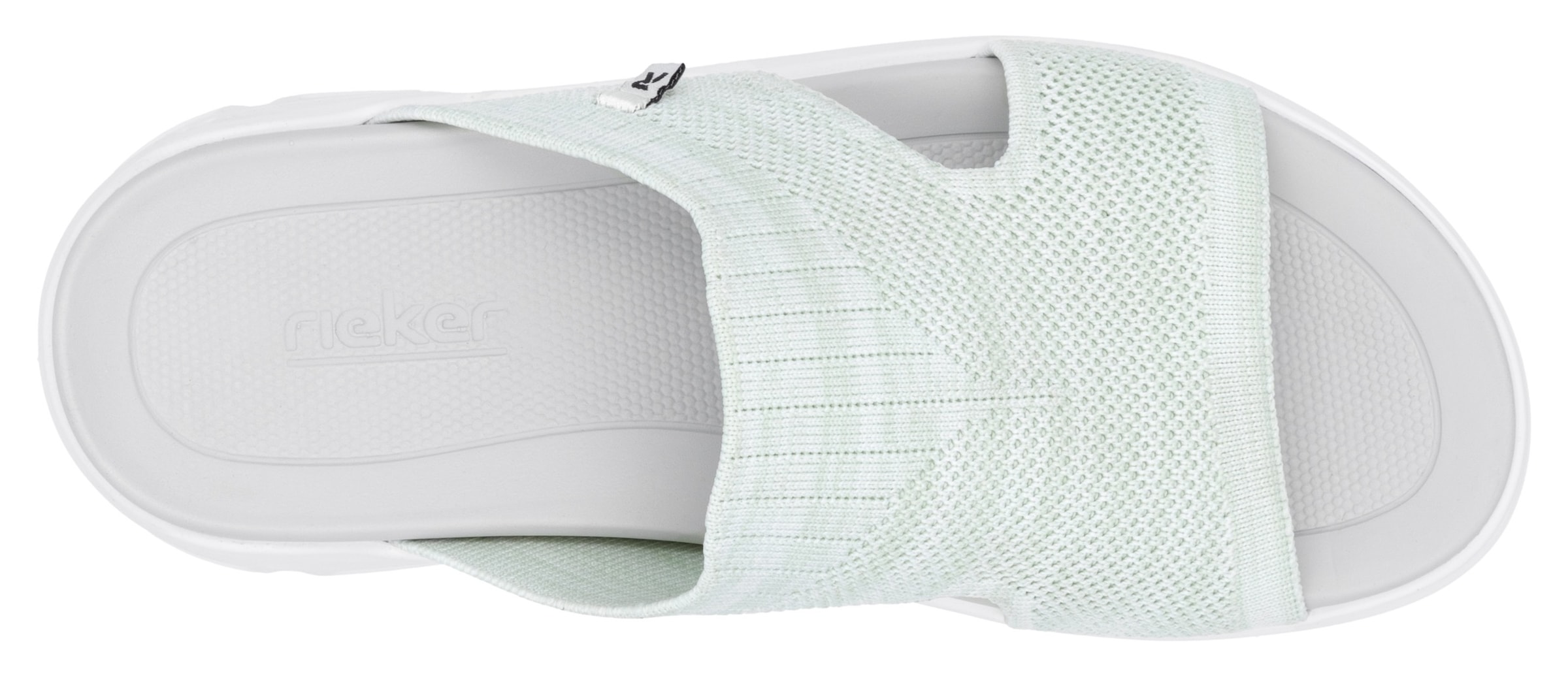 RIEKER Sport Pantolette, Sommerschuh, Schlappen, Poolslides, Strandschuh, maschinenwaschbar