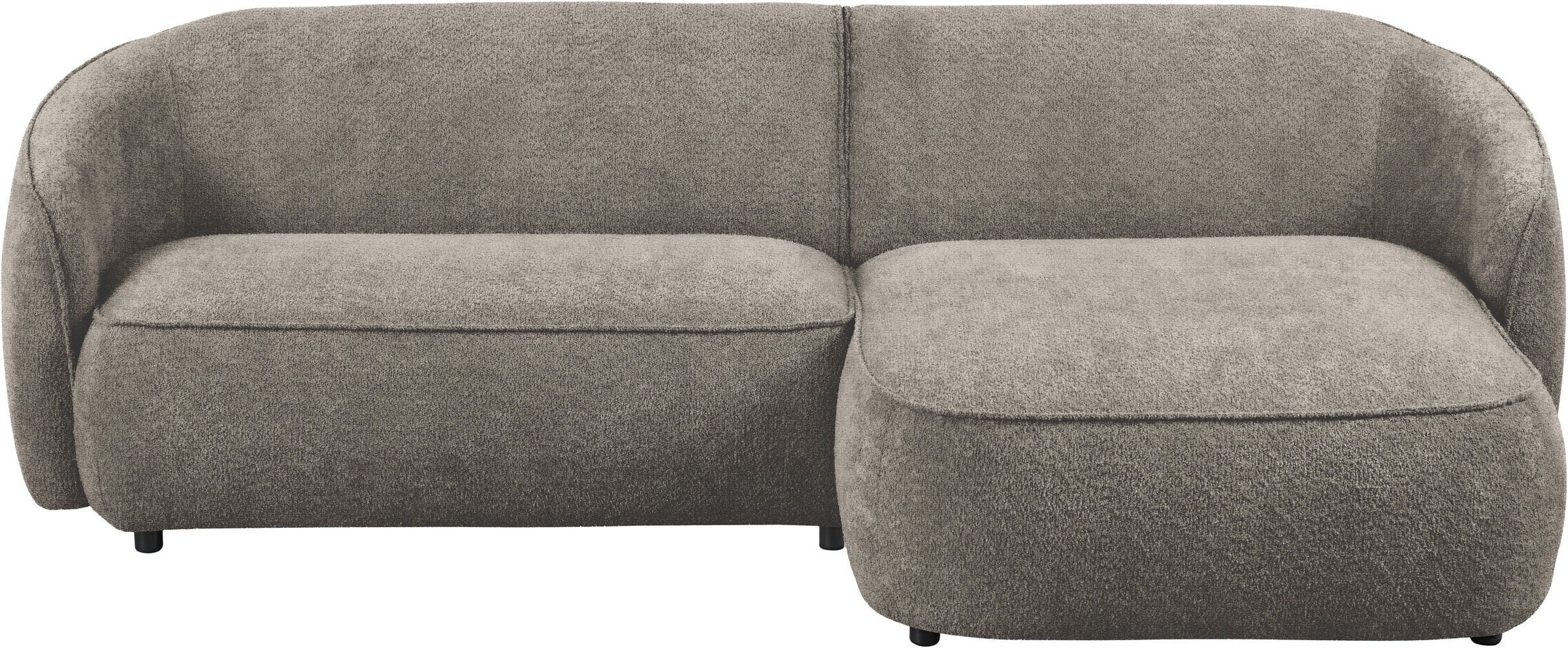 INOSIGN Ecksofa "Cosigo", Breite 246 cm, 2 Chenille-Stoffe zur Auswahl, mit günstig online kaufen