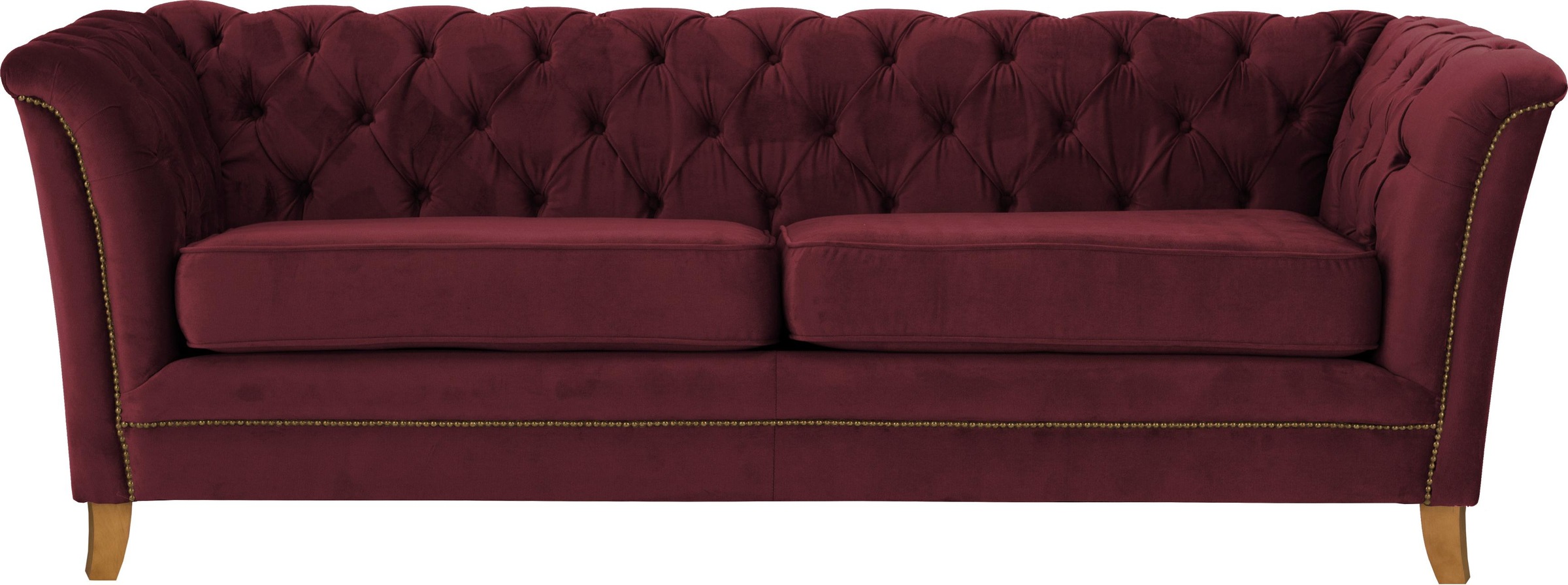 Home affaire 3-Sitzer »Newport« mit Knopfheftung im Rücken, Keder und feine günstig online kaufen