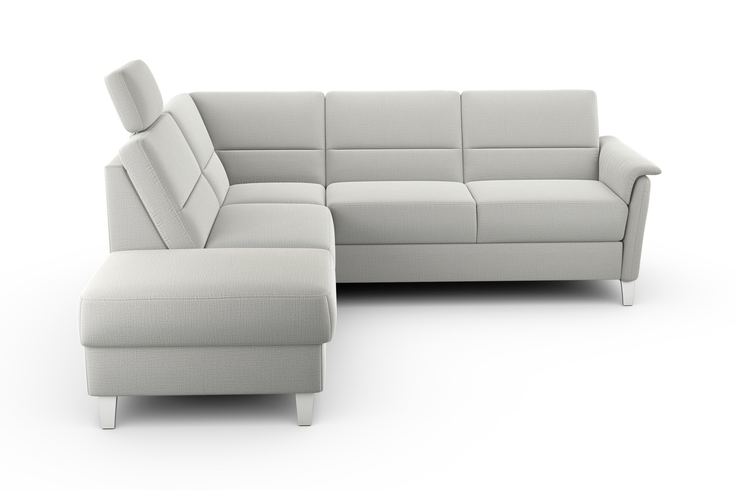 sit&more Ecksofa »Palmera L-Form«, Federkern, wahlweise mit Bettfunktion un günstig online kaufen